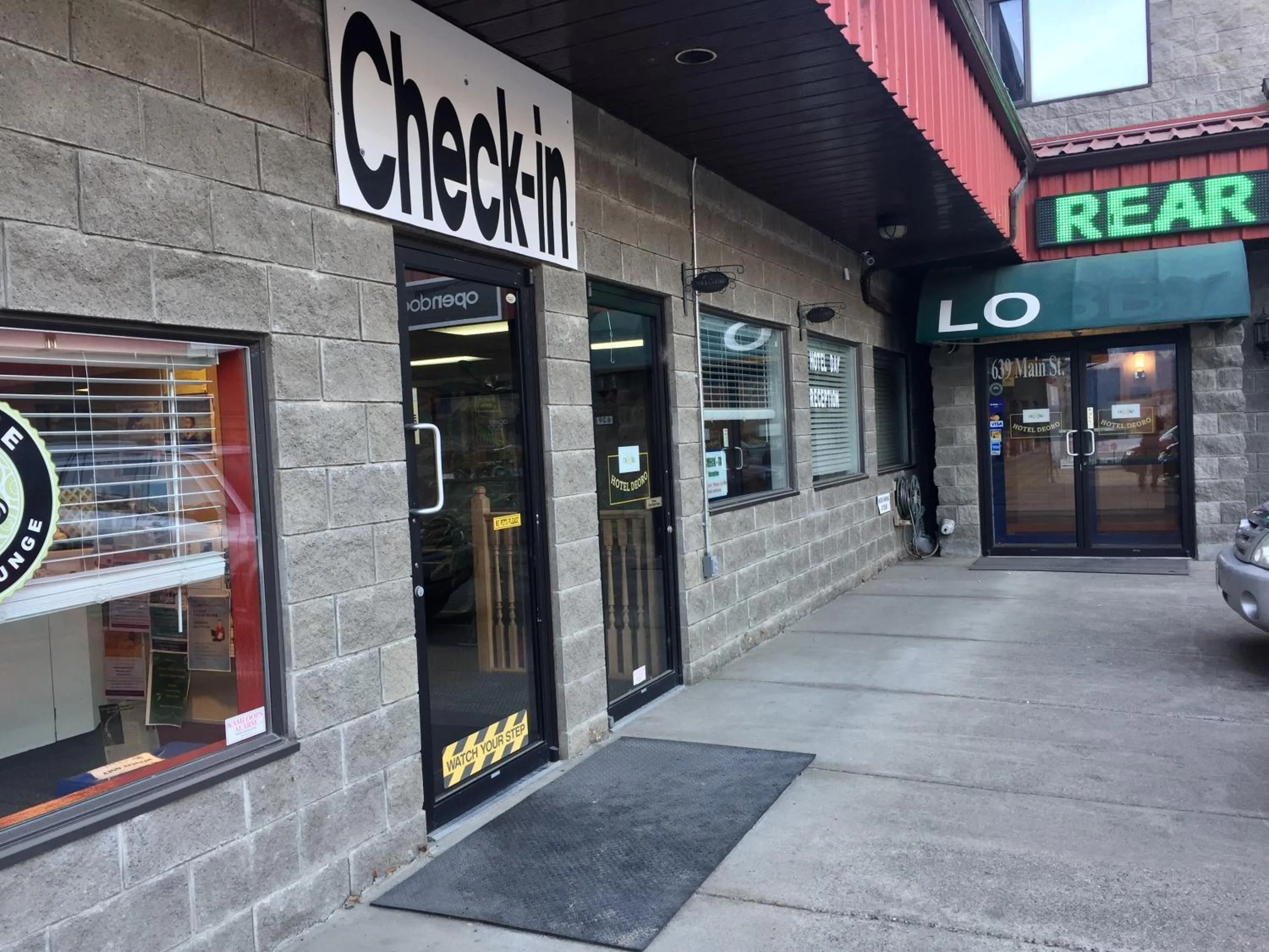 Facade/entrance in Hotel Deoro