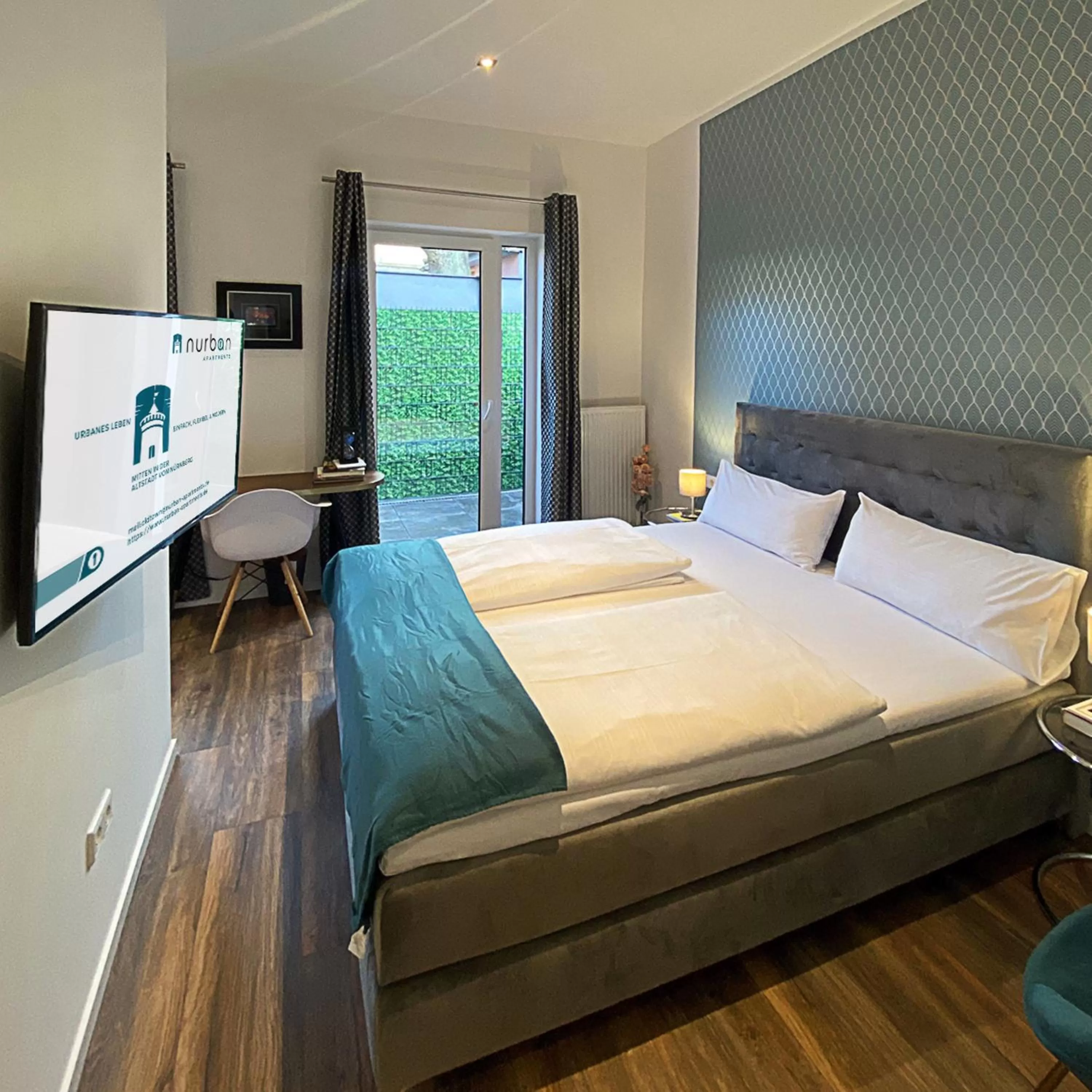 Photo of the whole room, Bed in Nurban Apartments Oldtown