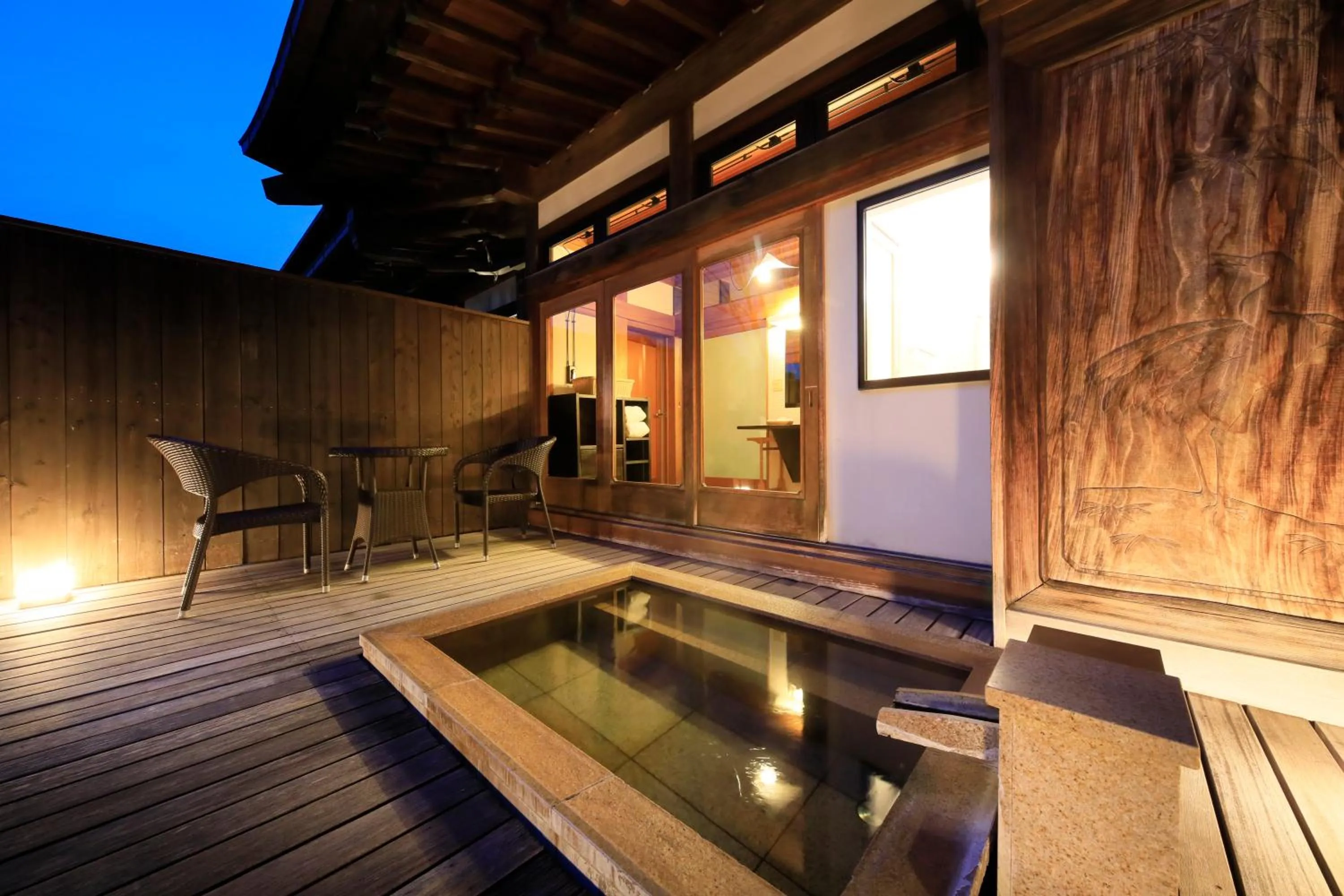 Night in Fuji Onsenji Yumedono