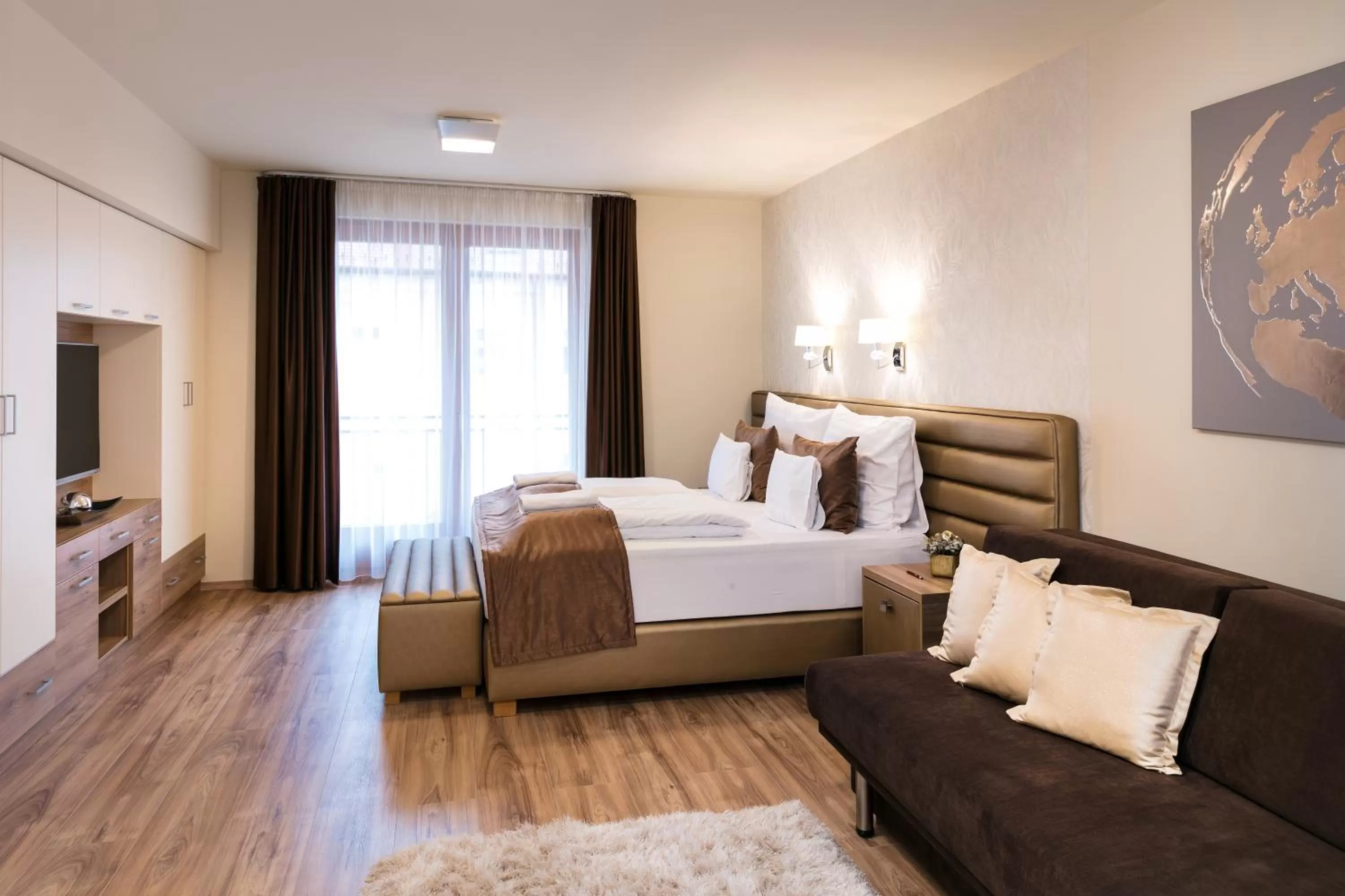 Bed in Főtér Rezidencia 2