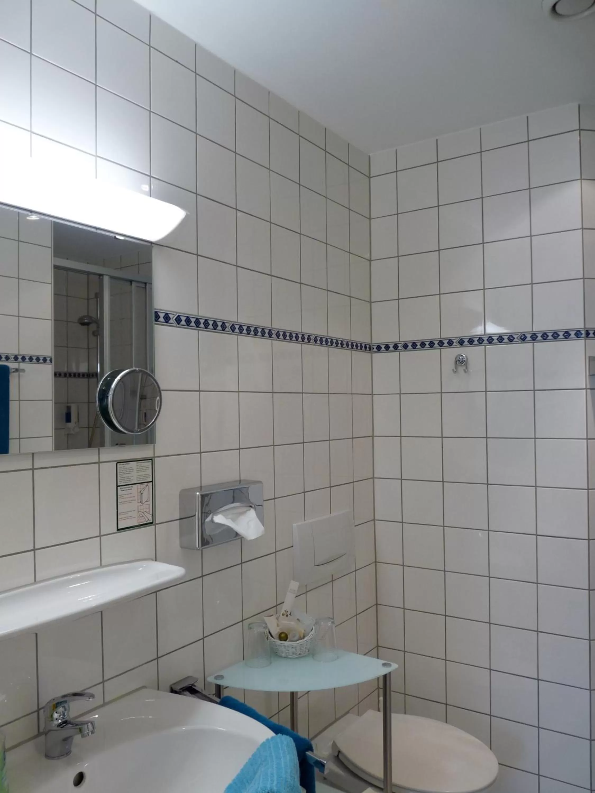 Bathroom in Hotel Geissler