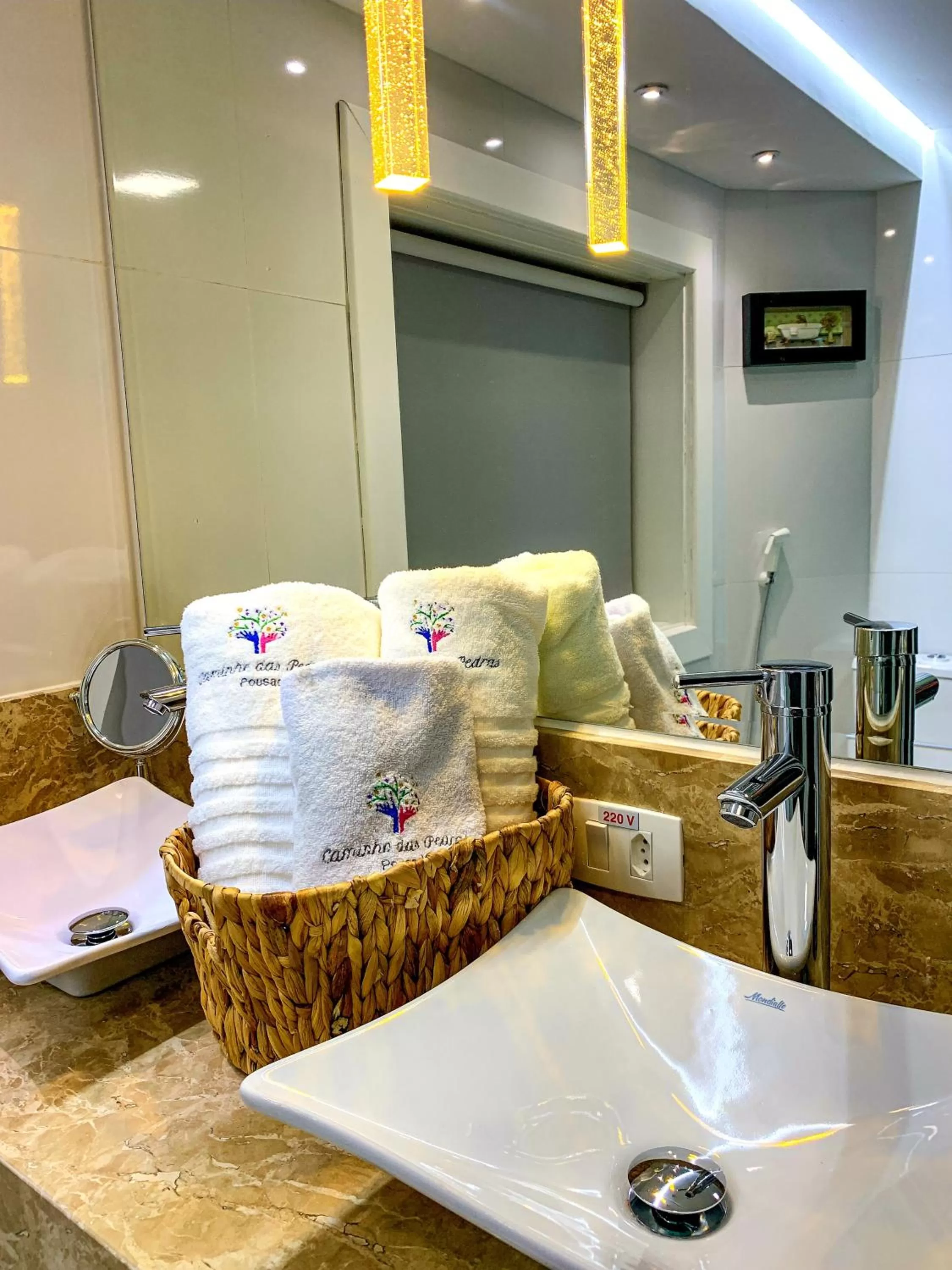Bathroom in Caminho das Pedras Pousada de Charme