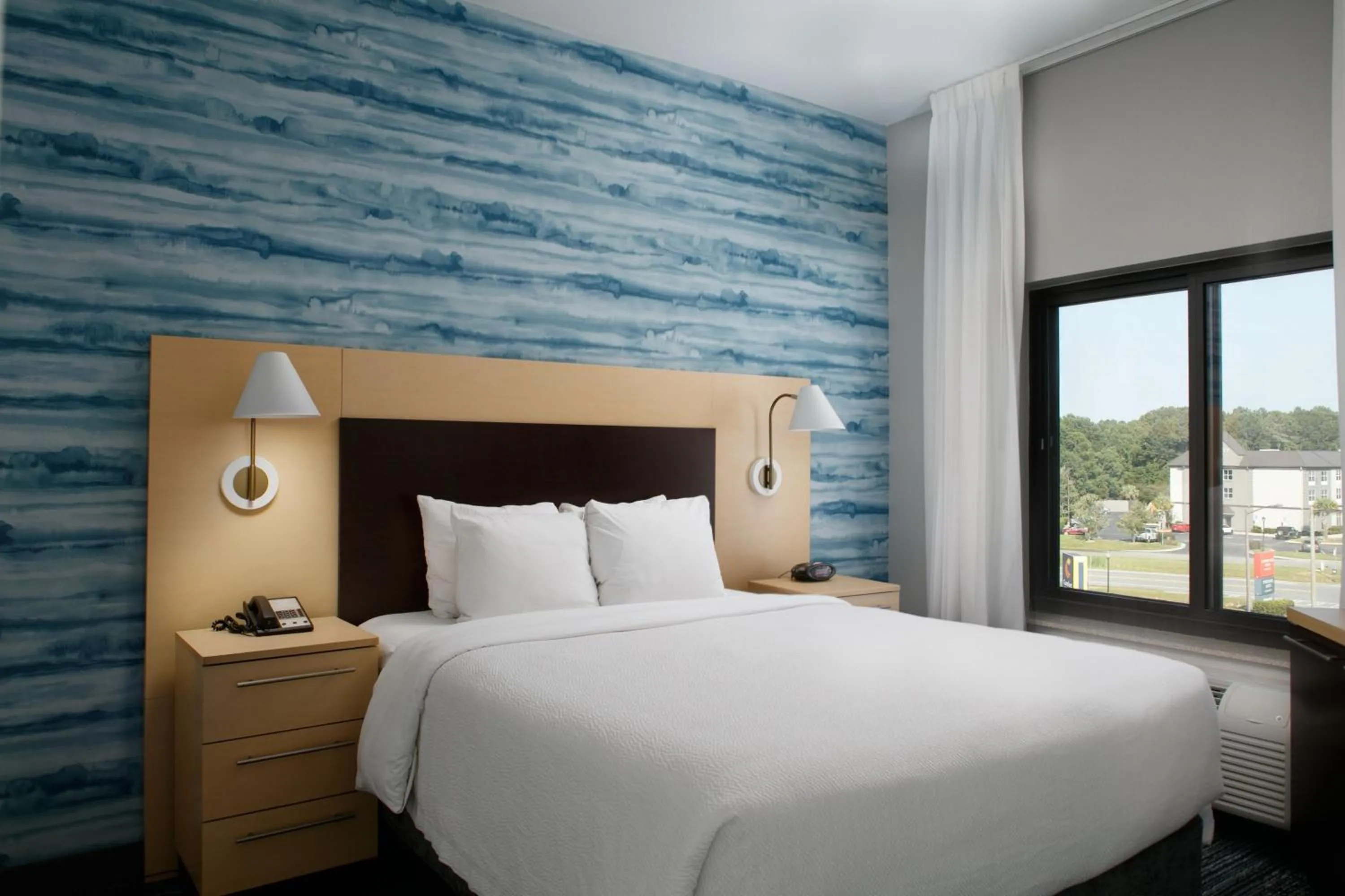 Bedroom, Bed in TownePlace Suites by Marriott Savannah Airport