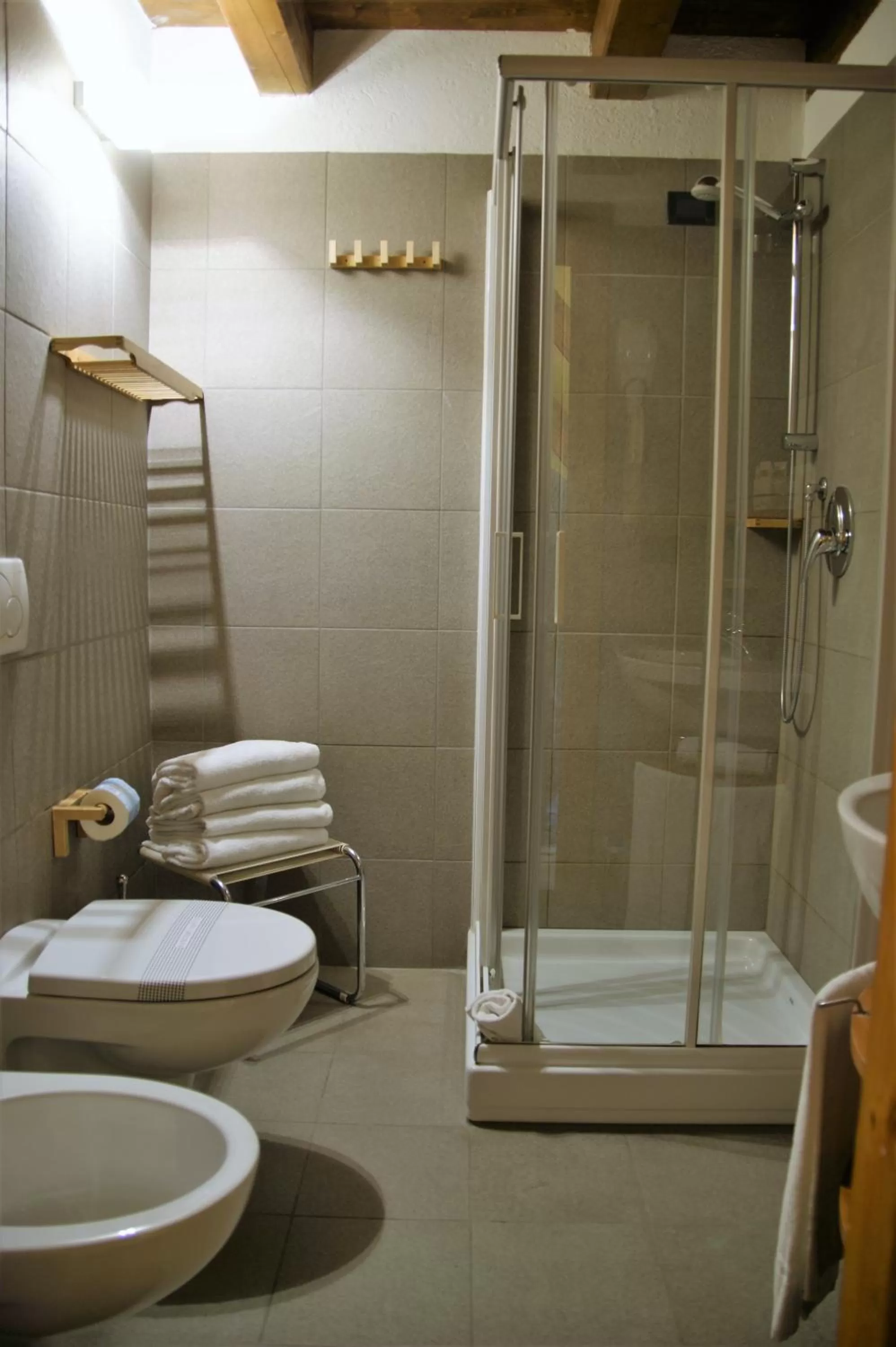 Shower in iH Hotels Courmayeur Mont Blanc