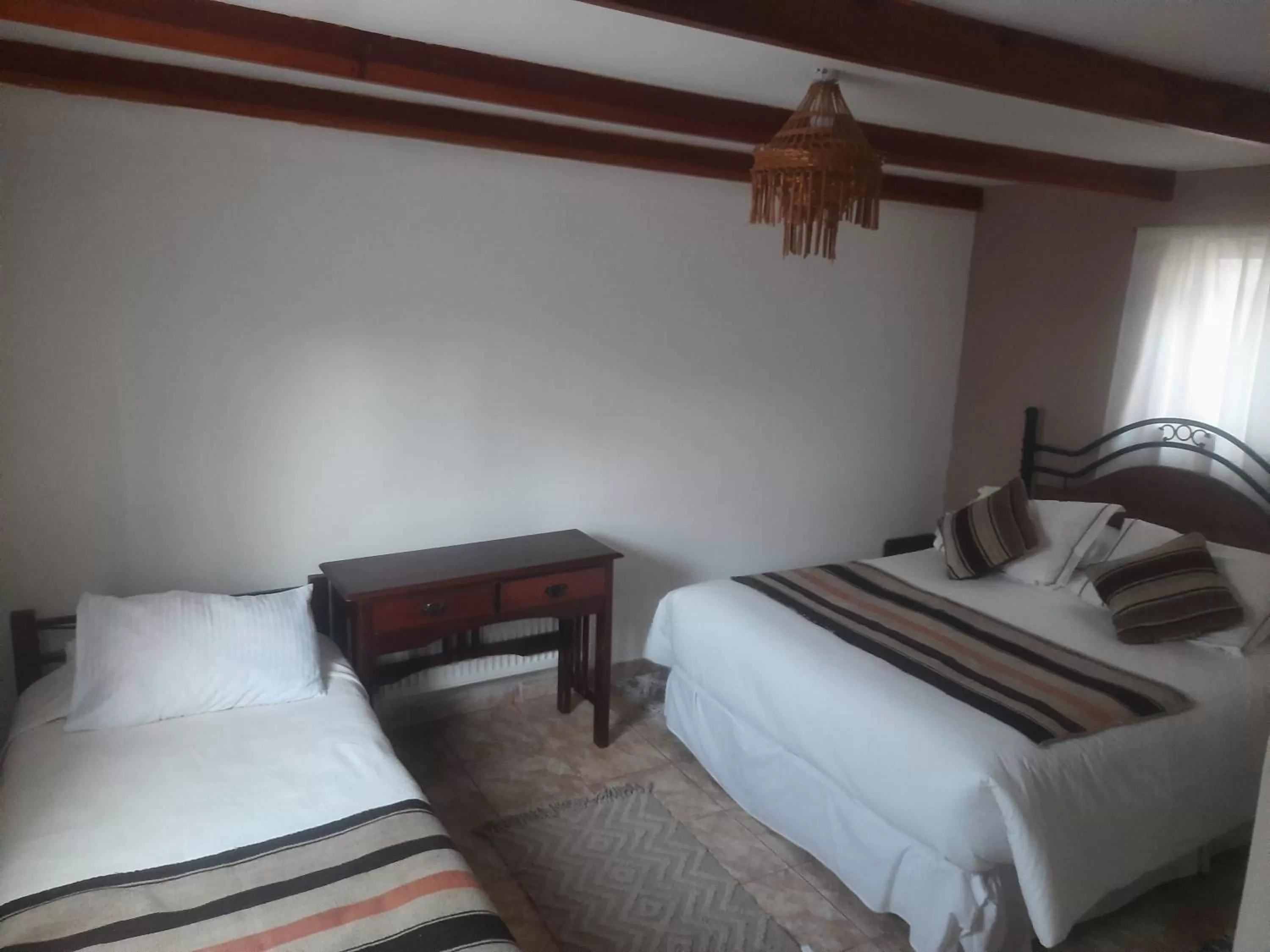 Bedroom, Bed in Hostal Katarpe