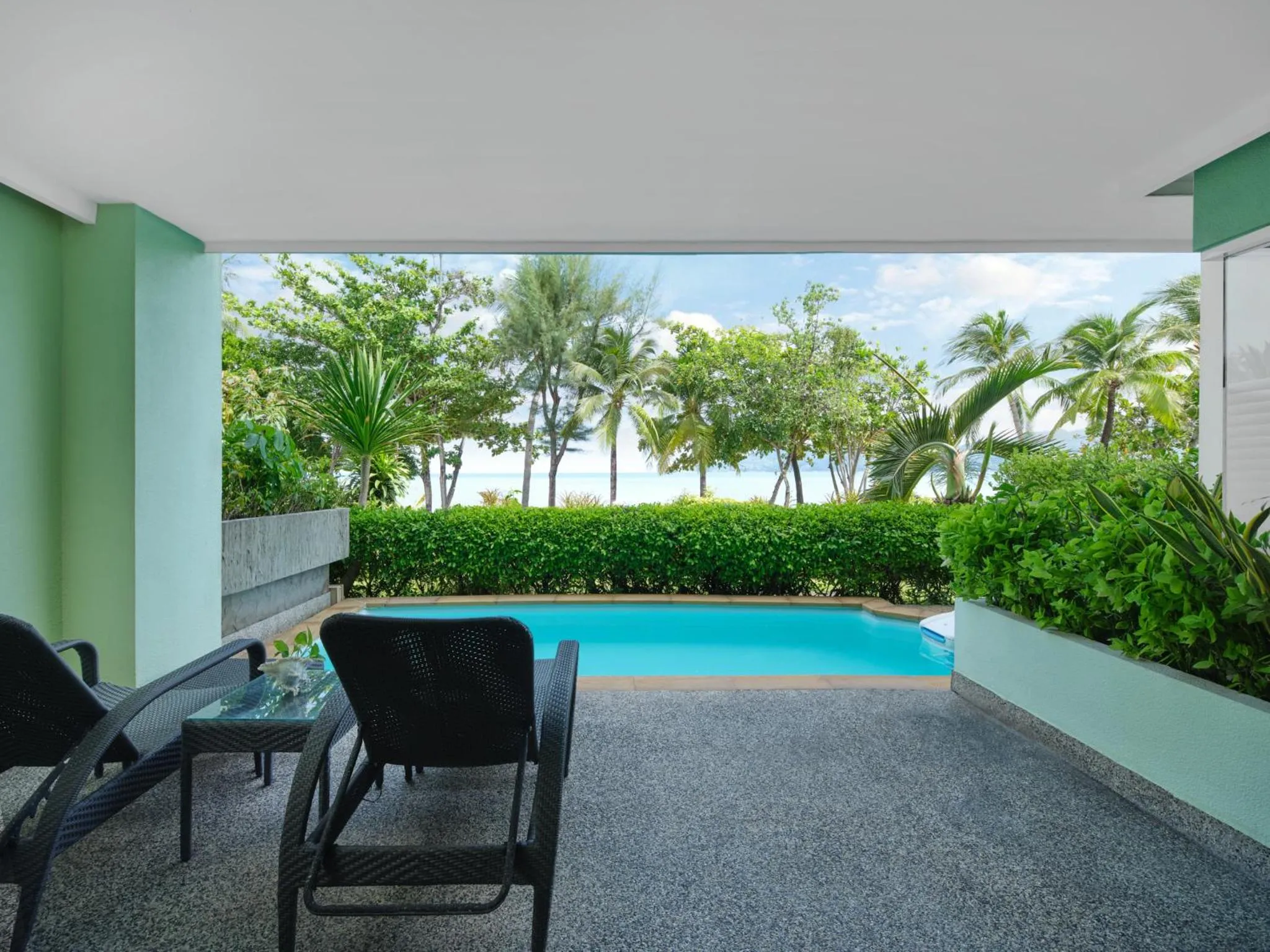 Pool view in Homm Bliss Southbeach Patong