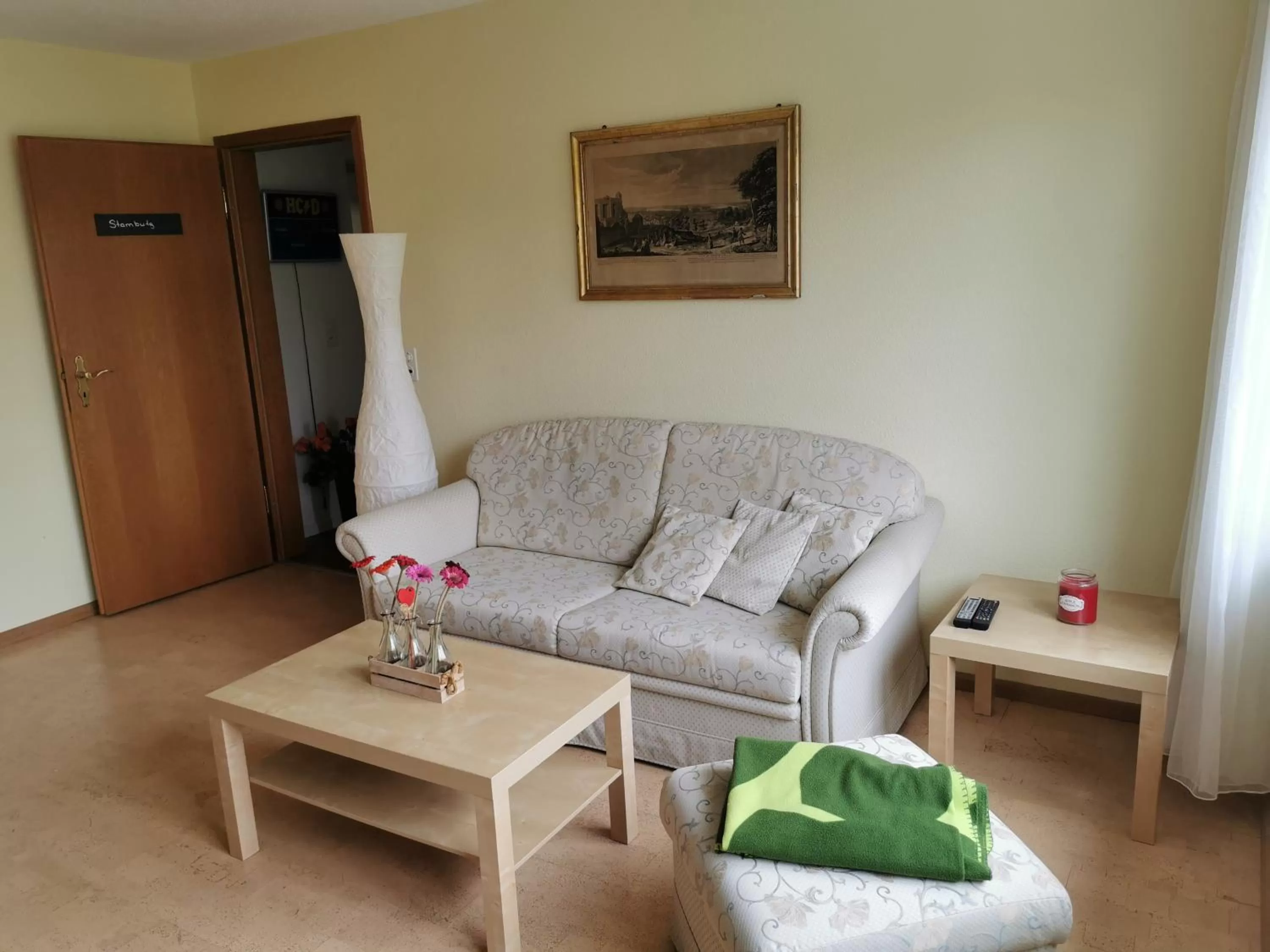 Living room in Ferienwohnung und B&B Chasa Janett