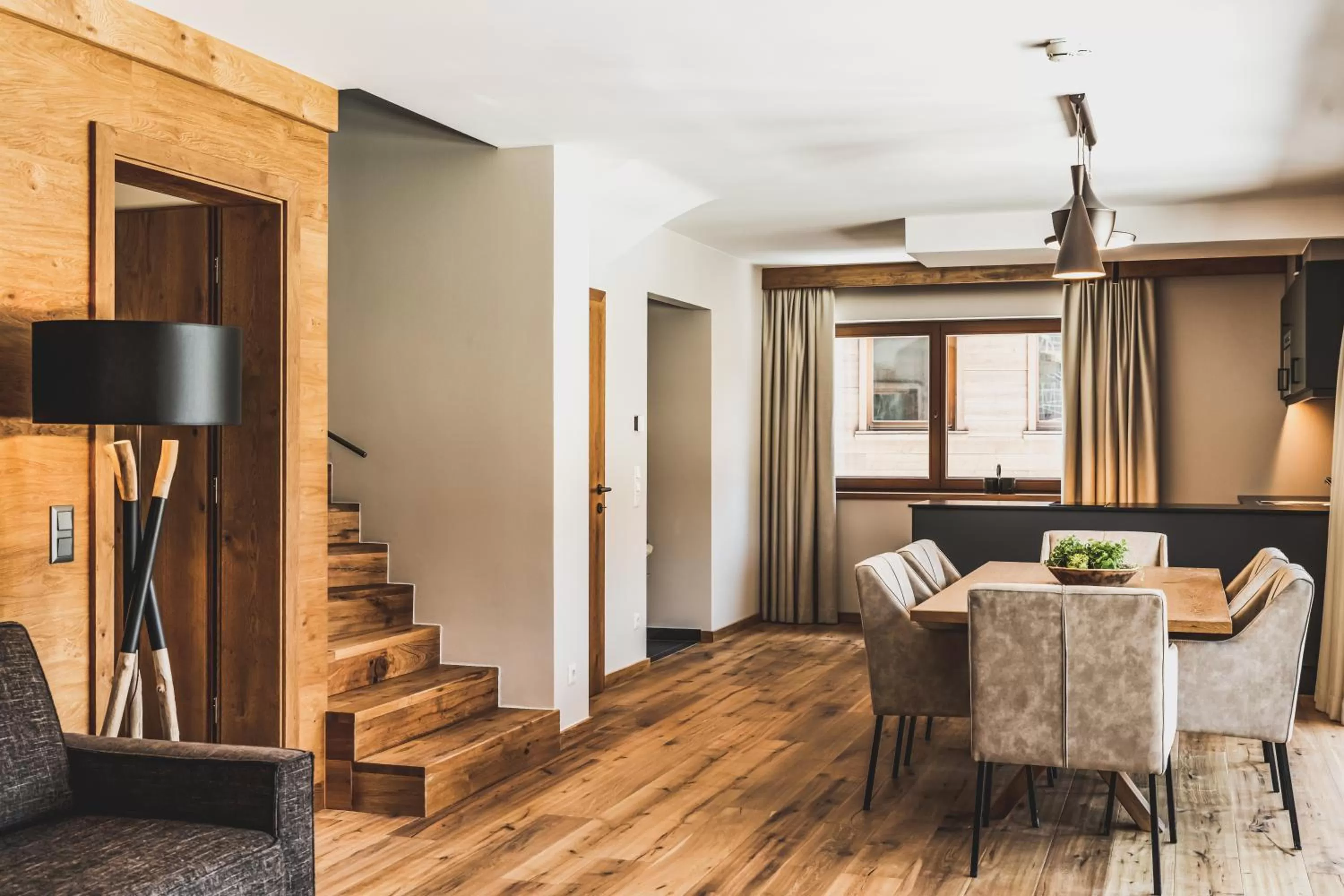 Living room, Dining Area in PURE Resort Ehrwald