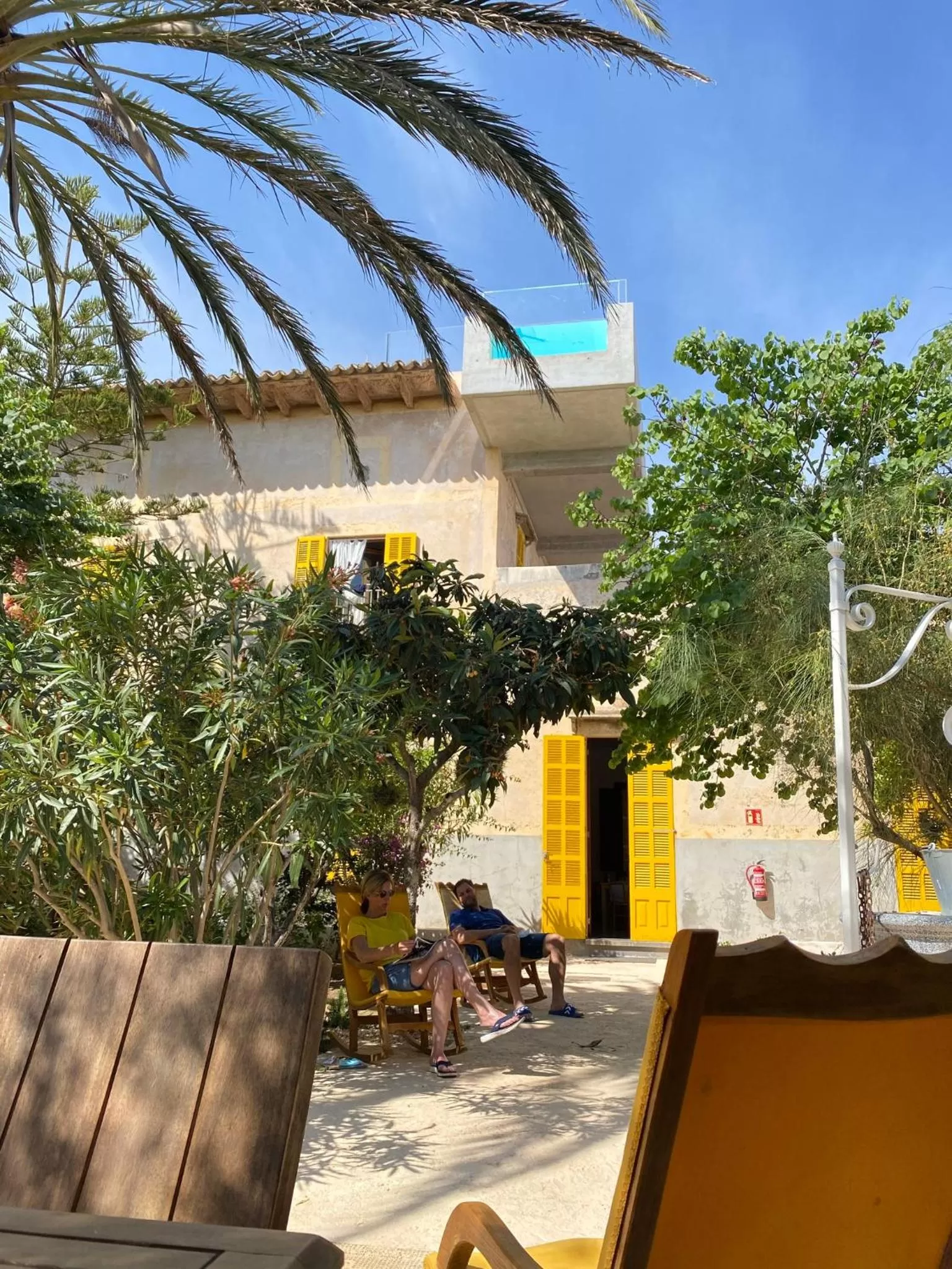 Garden in Hotel Boutique Can Pocovi