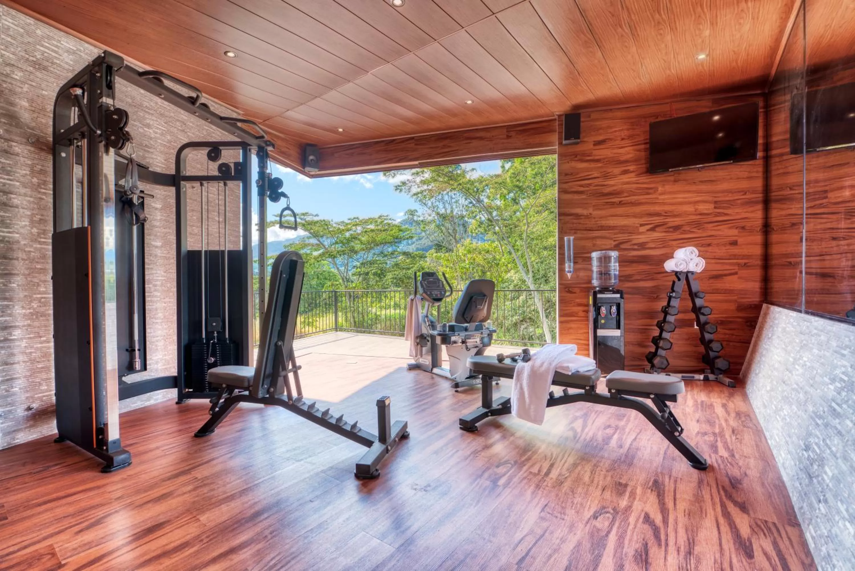 Fitness centre/facilities in The Inn at Palo Alto
