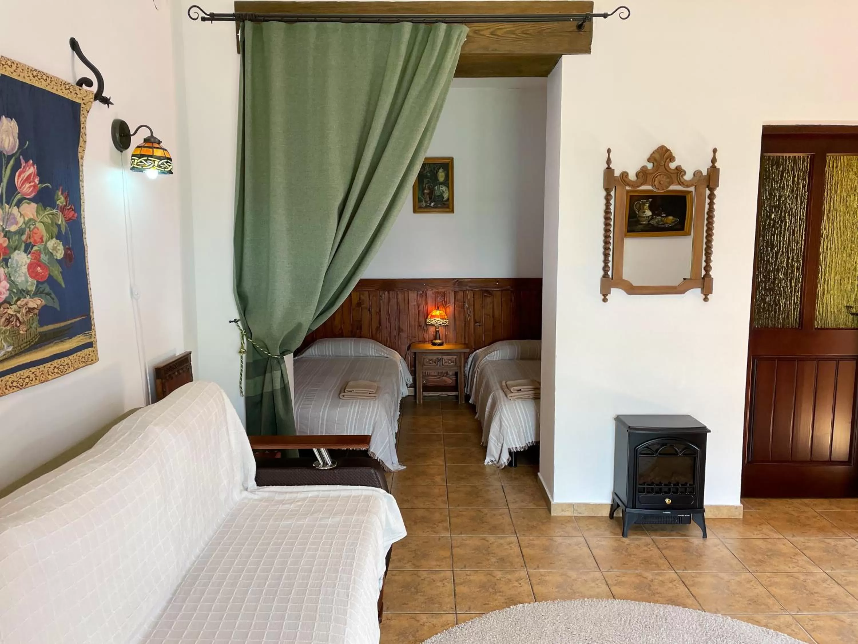 Bed in Villa Zoryany Dvir