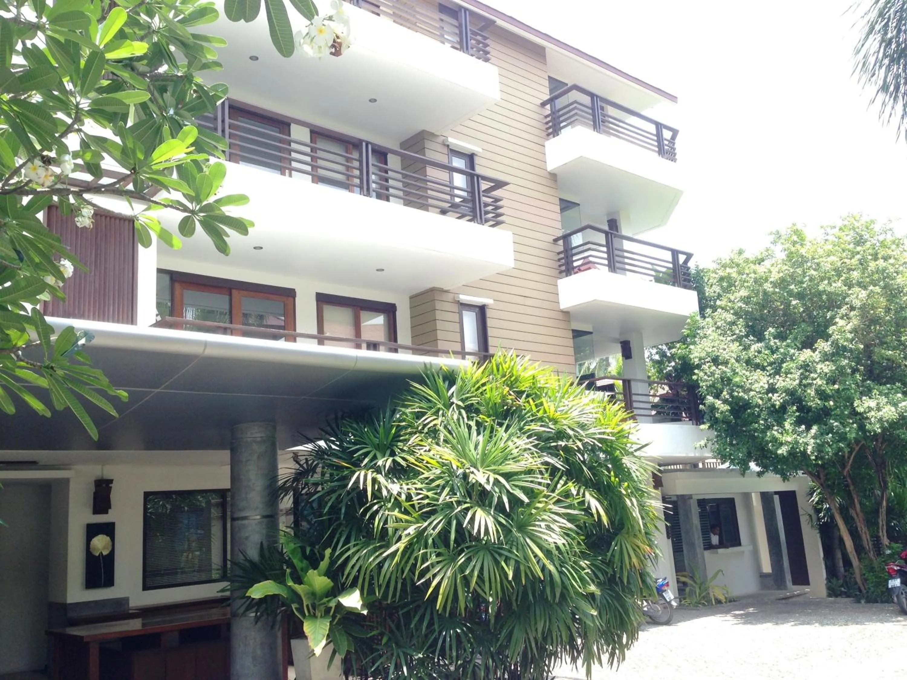 Property building in Evergreen Resort