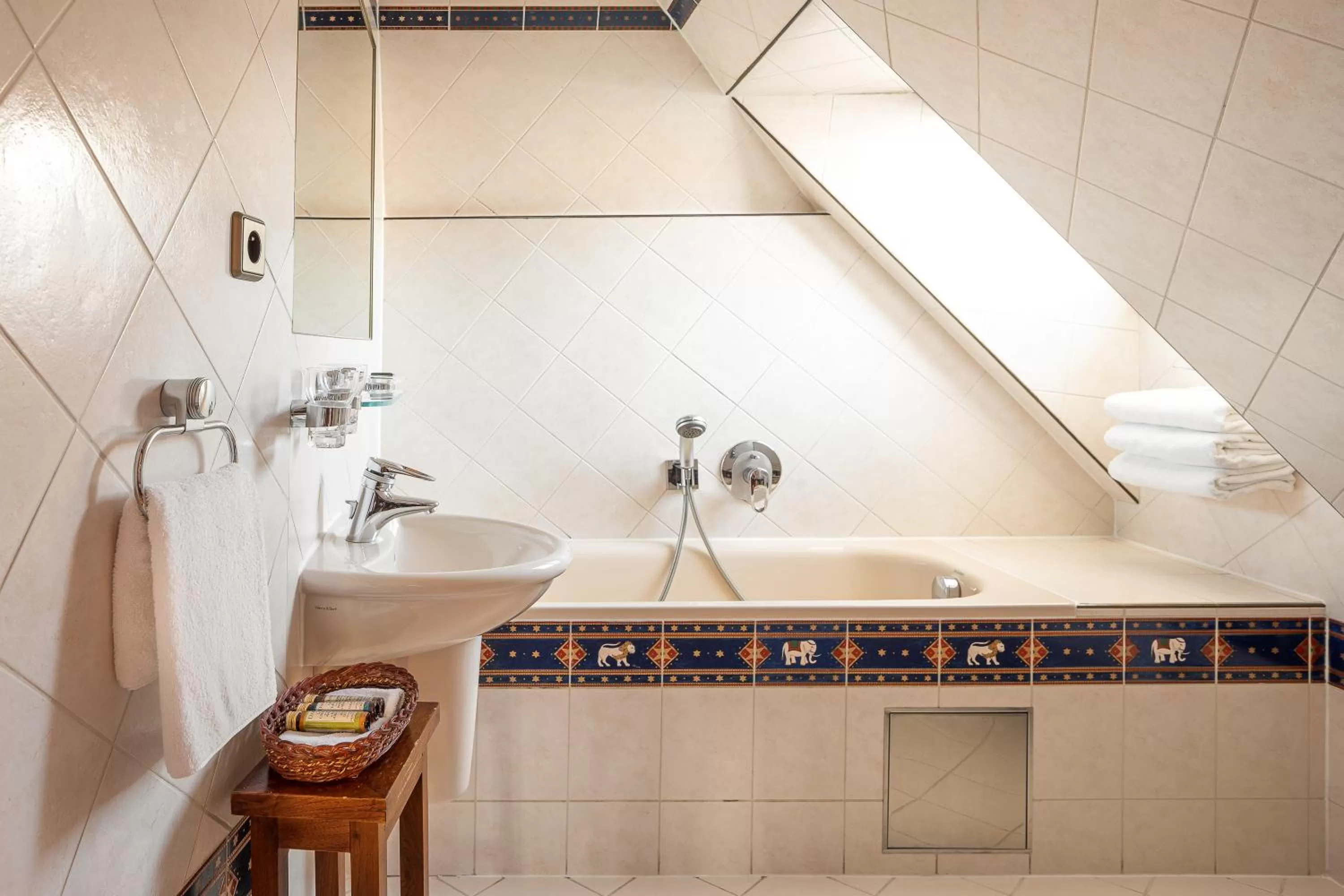 Shower in Hotel U Prince Prague by BHG