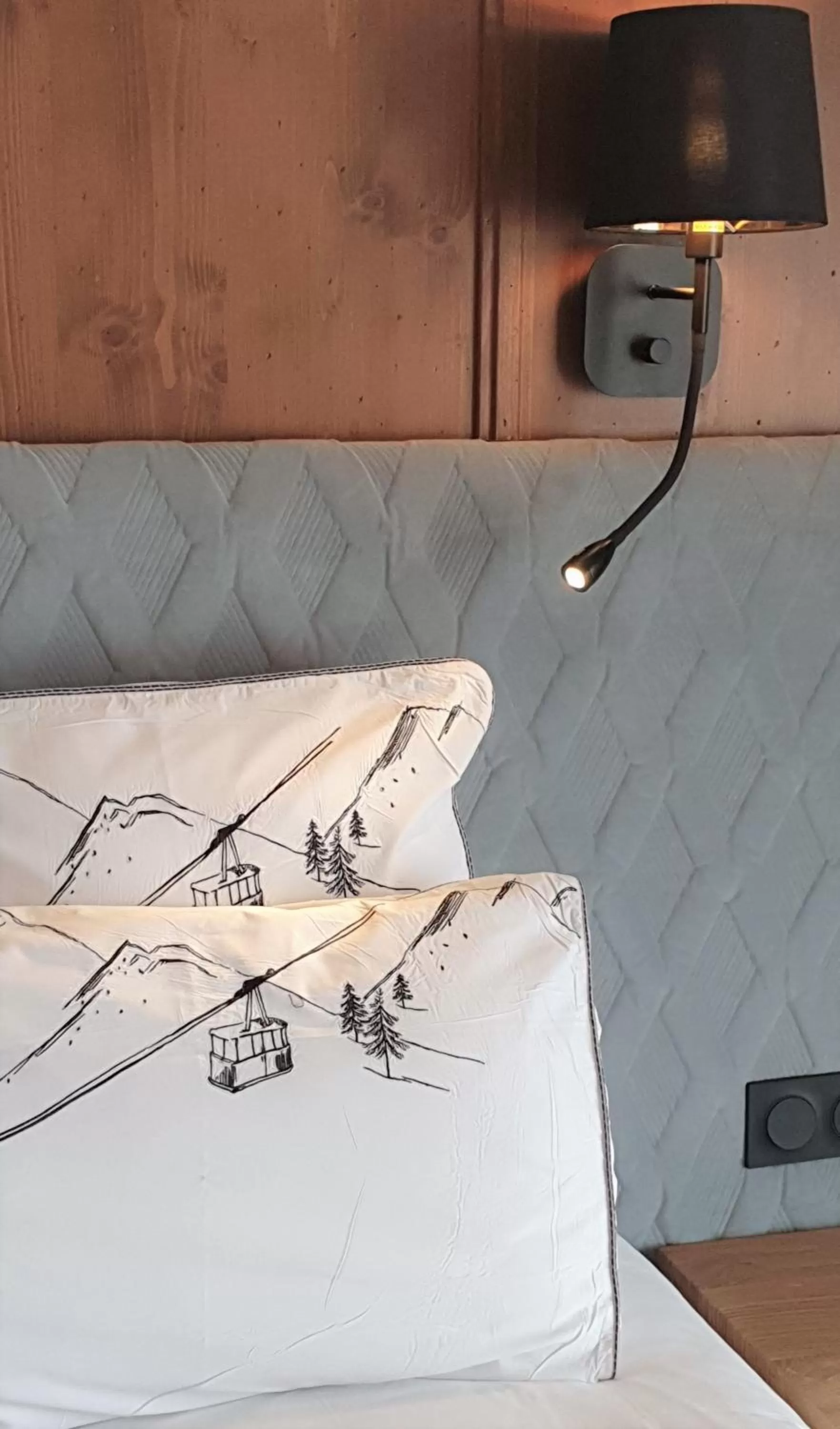 Decorative detail in Hôtel Macchi Restaurant & Spa