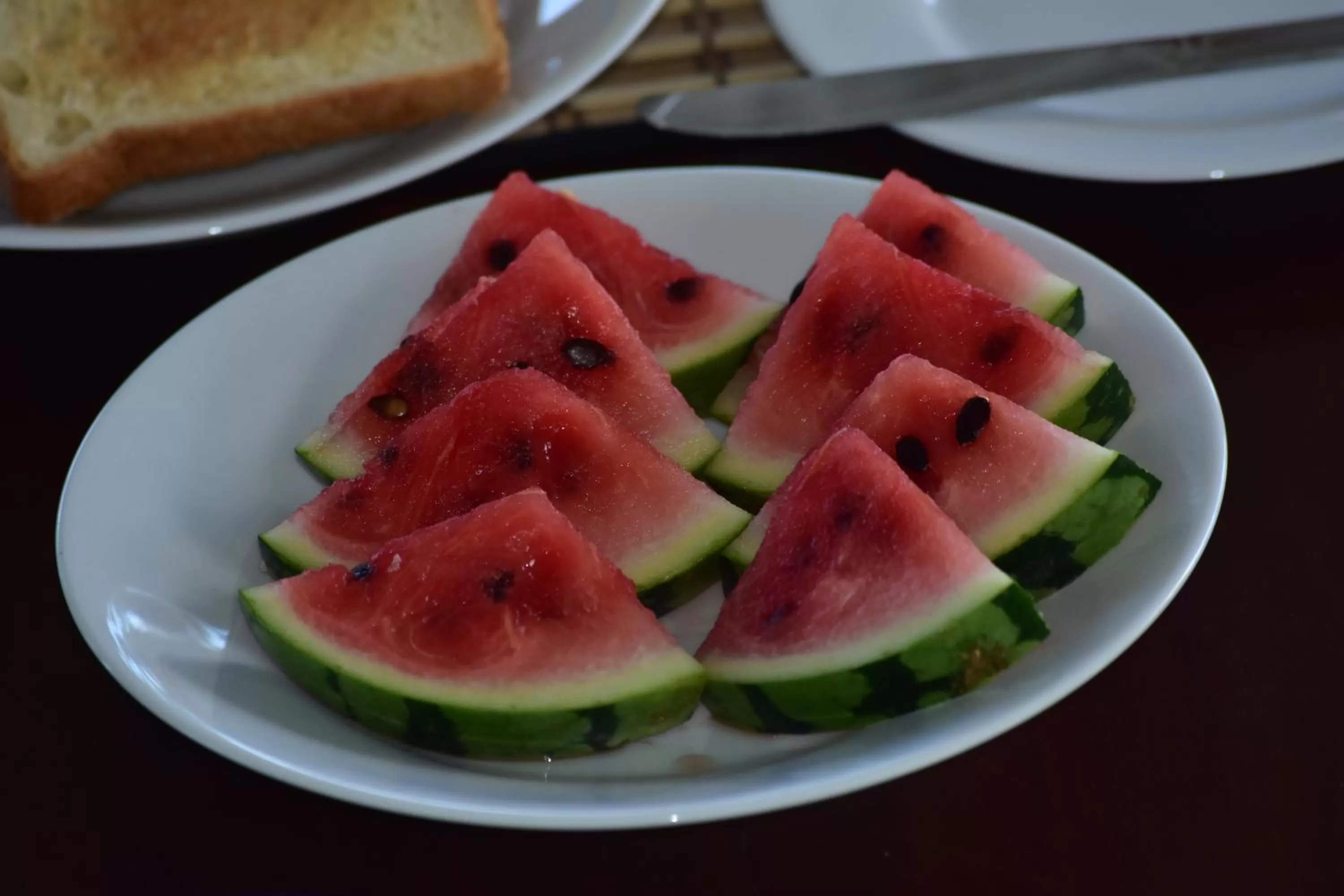Food close-up in Green Almond Hotel