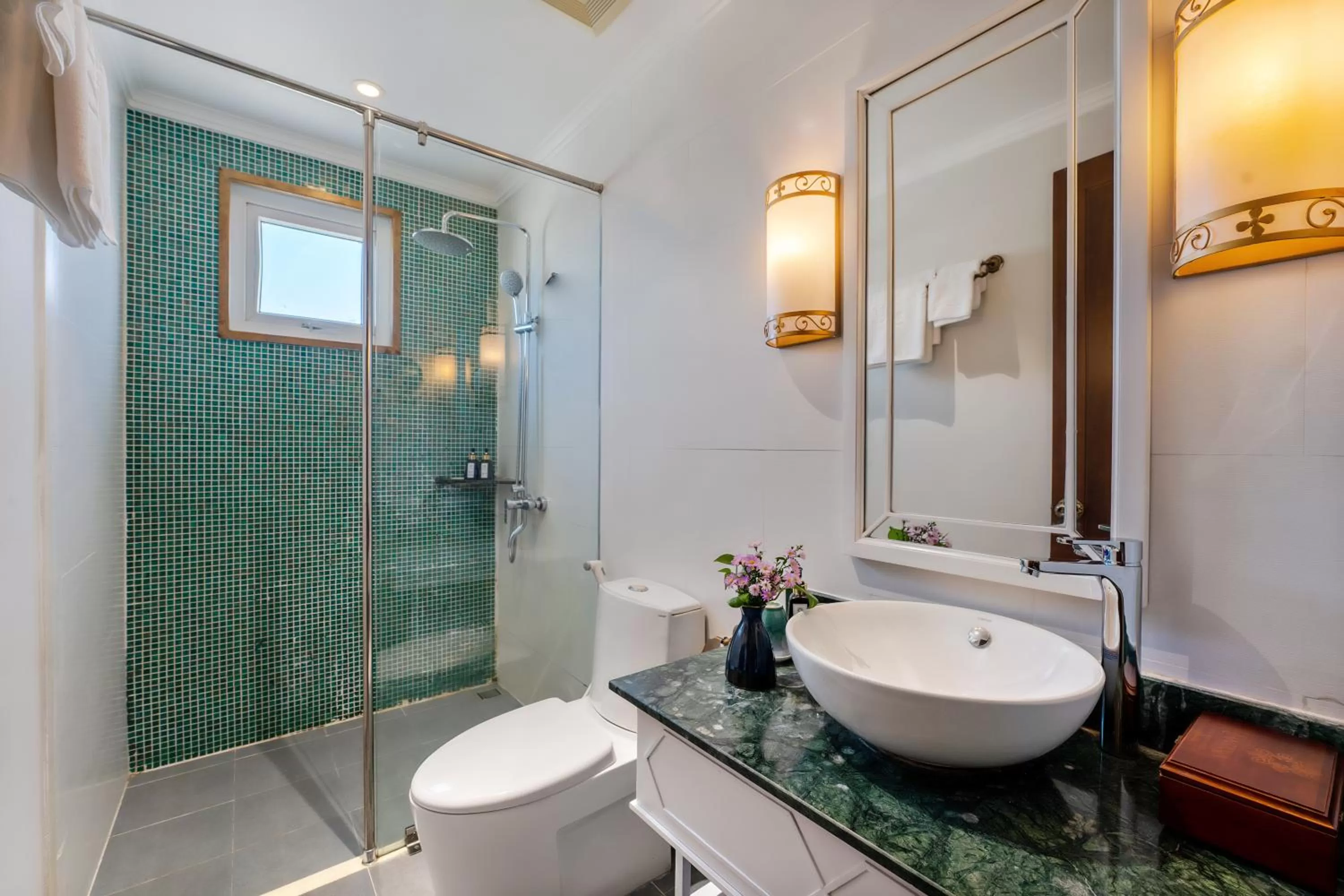 Shower in Lantana Boutique Hoi An Hotel