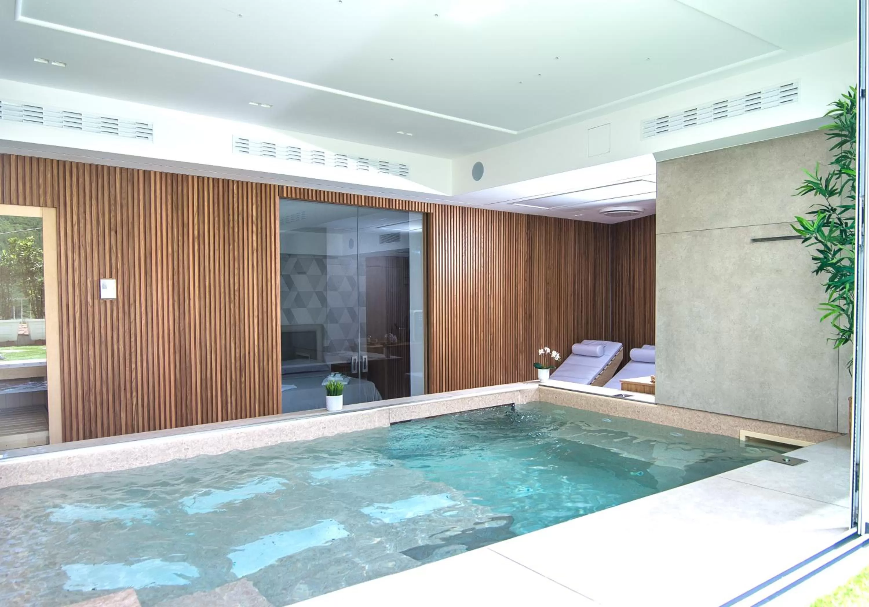 Sauna, Swimming Pool in SG Suite & Spa Amalfi Coast