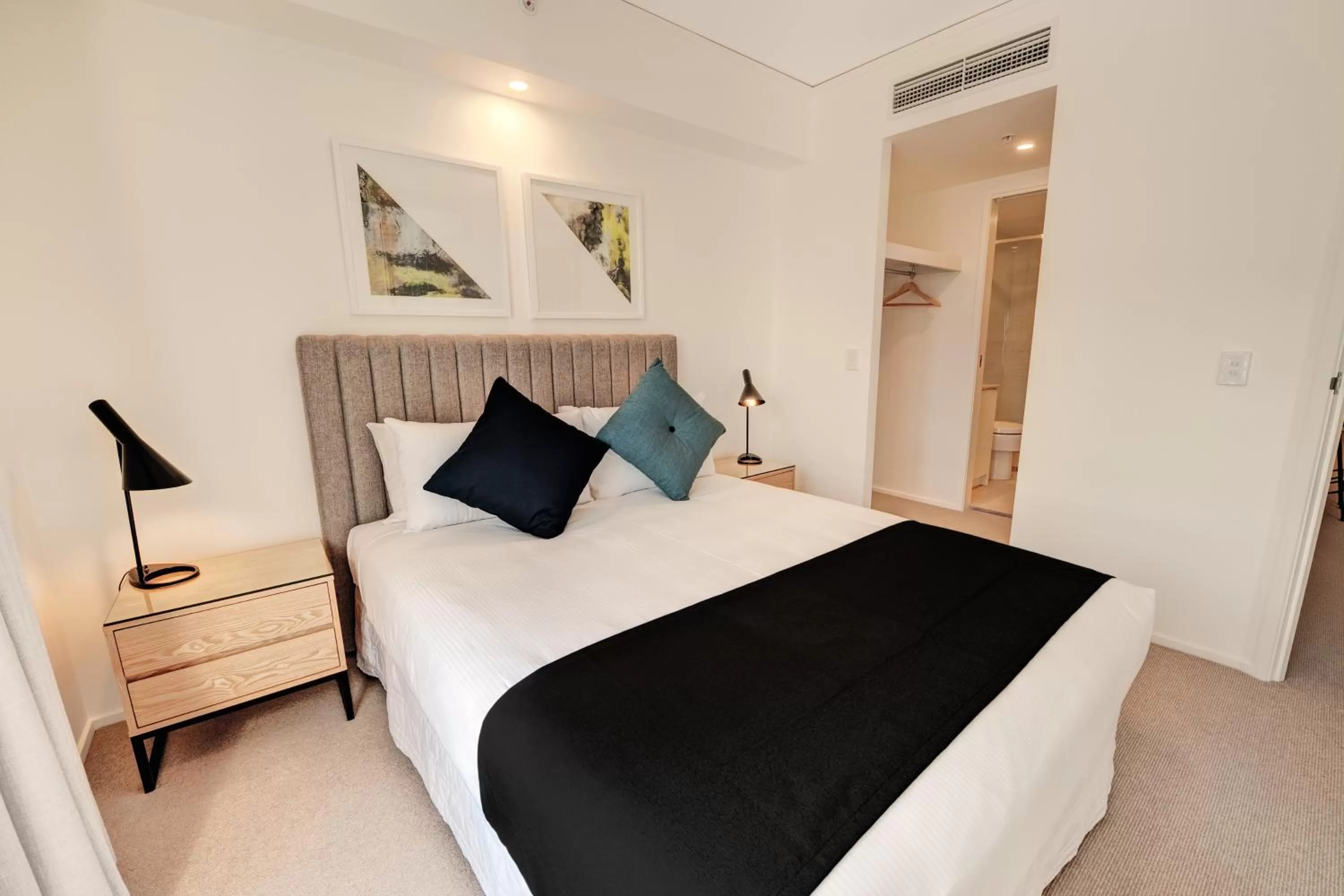 Bed in Belise Apartments