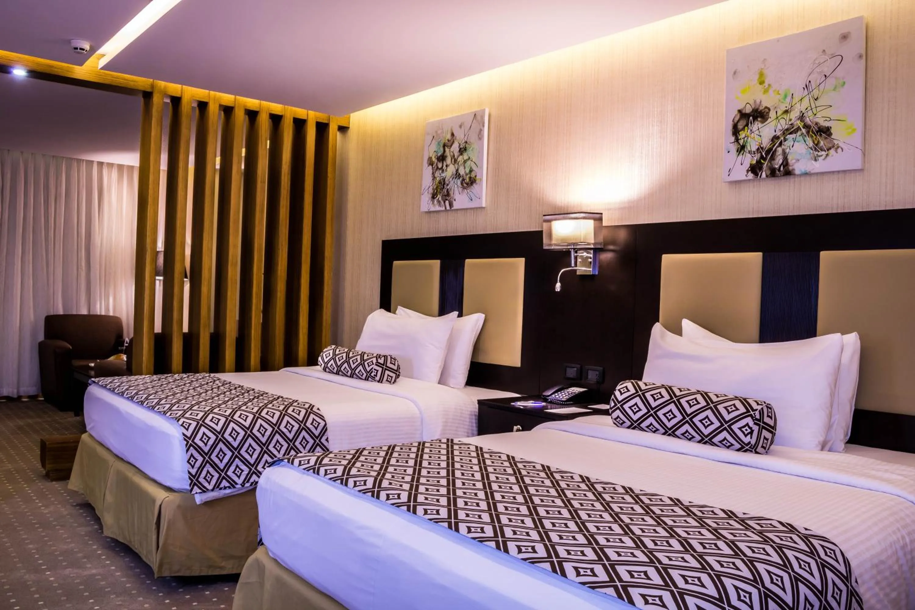 Photo of the whole room, Bed in Olive Tree Amman