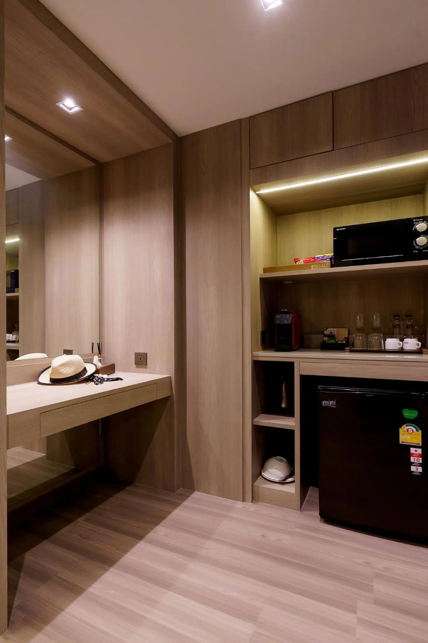 minibar in Fifth Pattaya Jomtien By Shiwalai Int