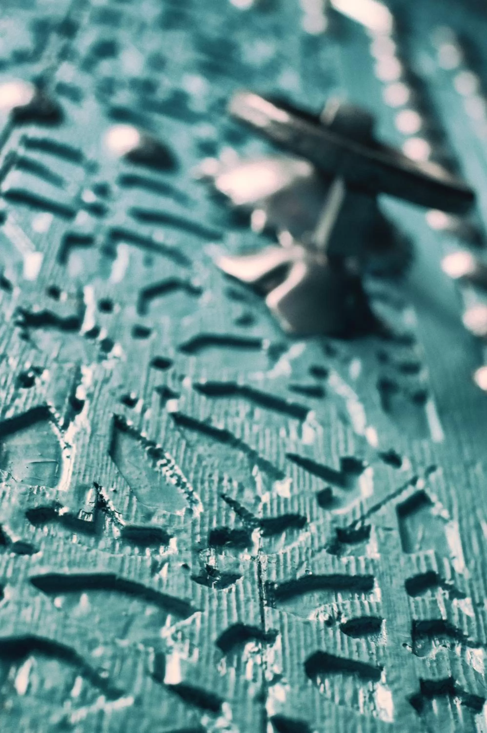 Decorative detail in Dar Meziana