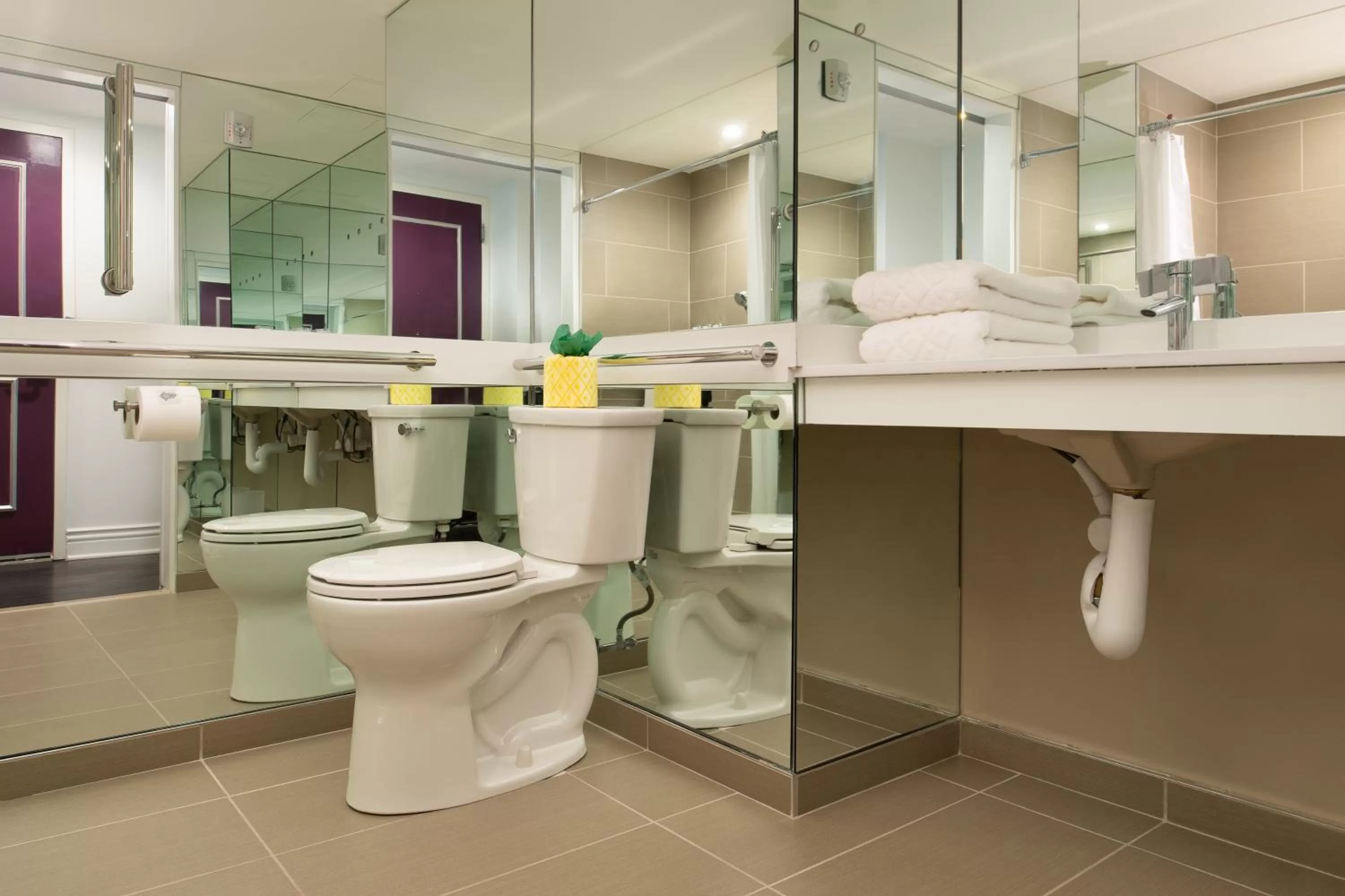 Bathroom in Staypineapple, An Artful Hotel, Midtown New York