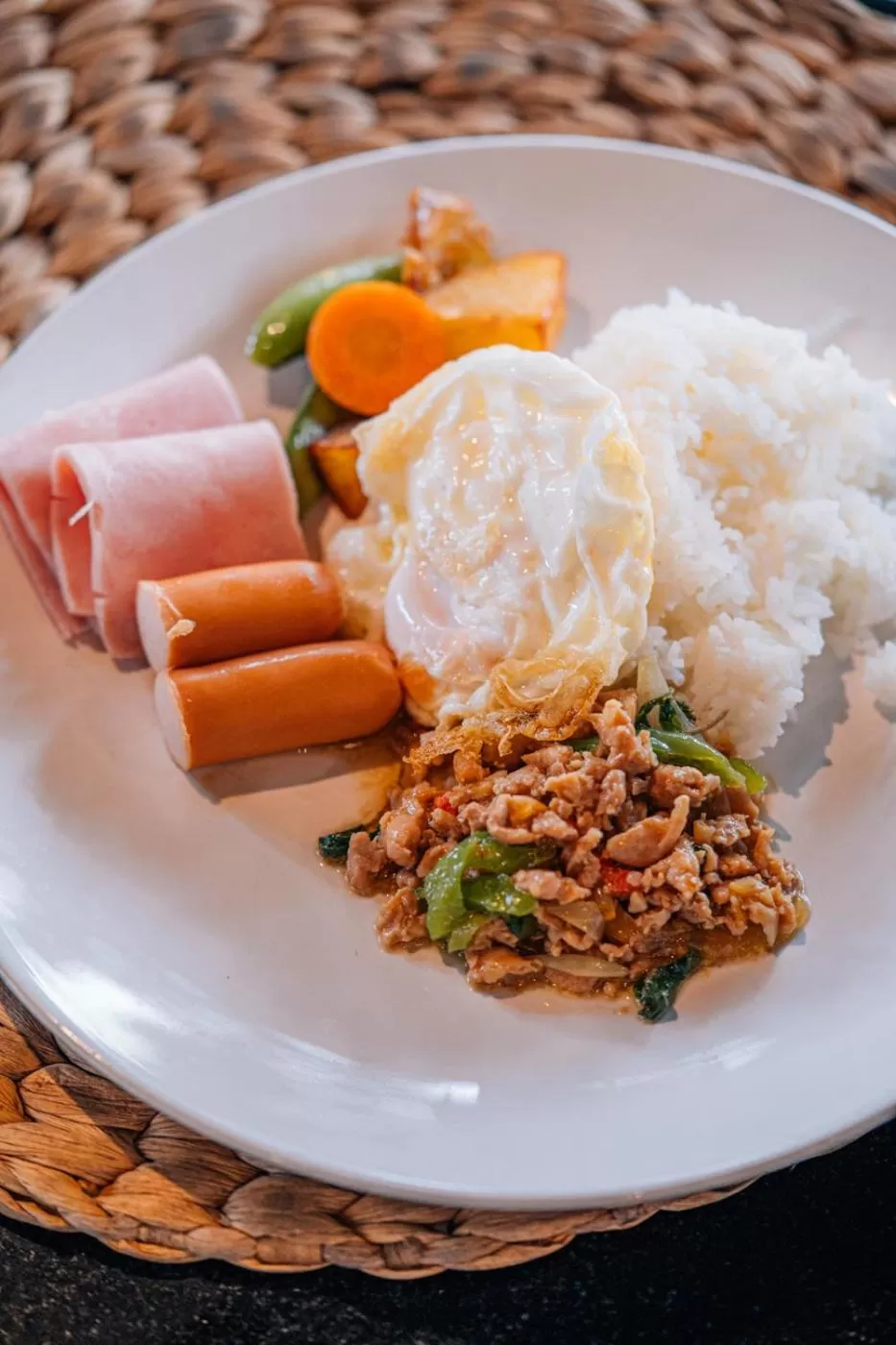 Food close-up in Inpawa Hotel