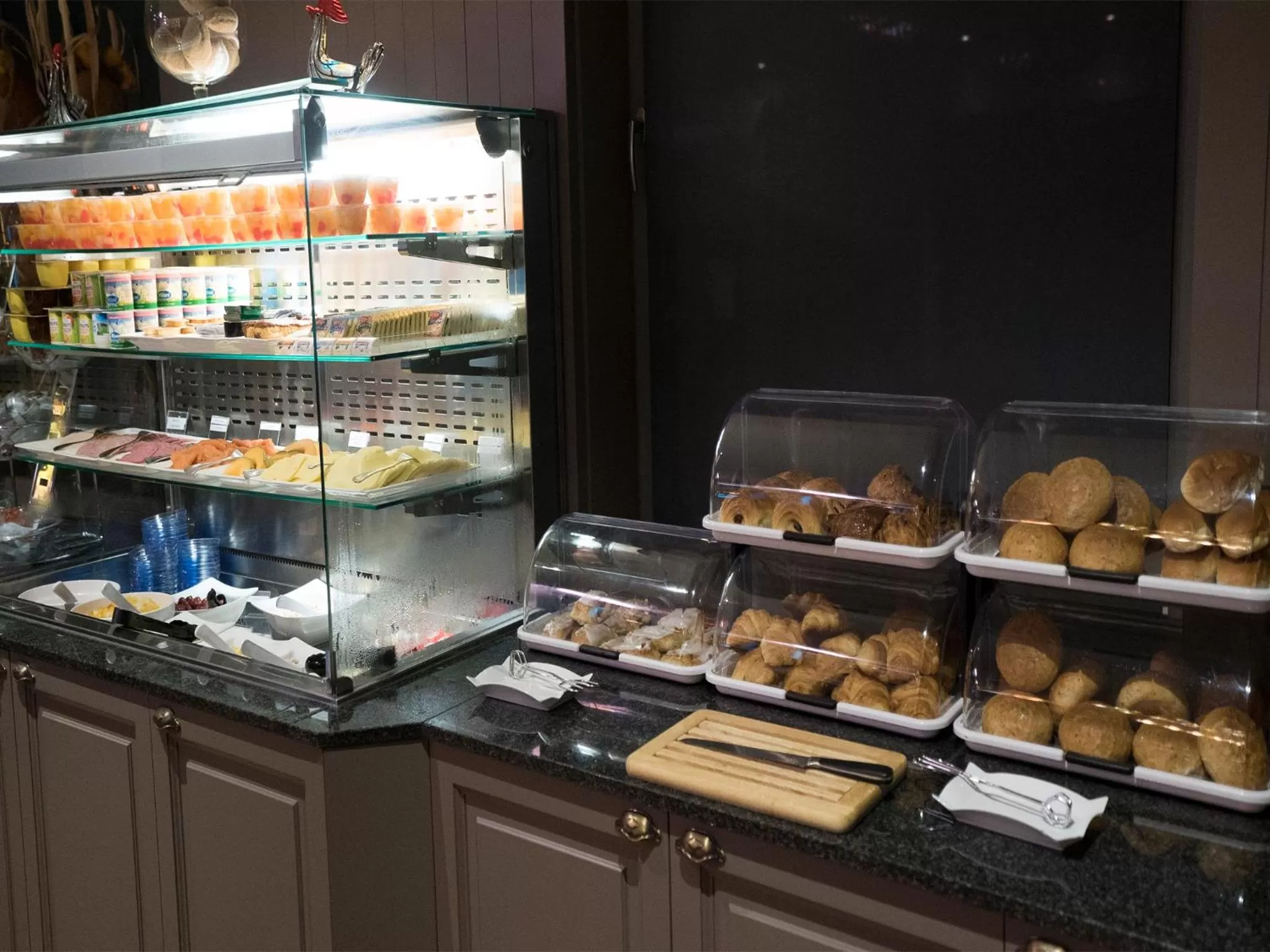 Buffet breakfast in Hotel Orchidee