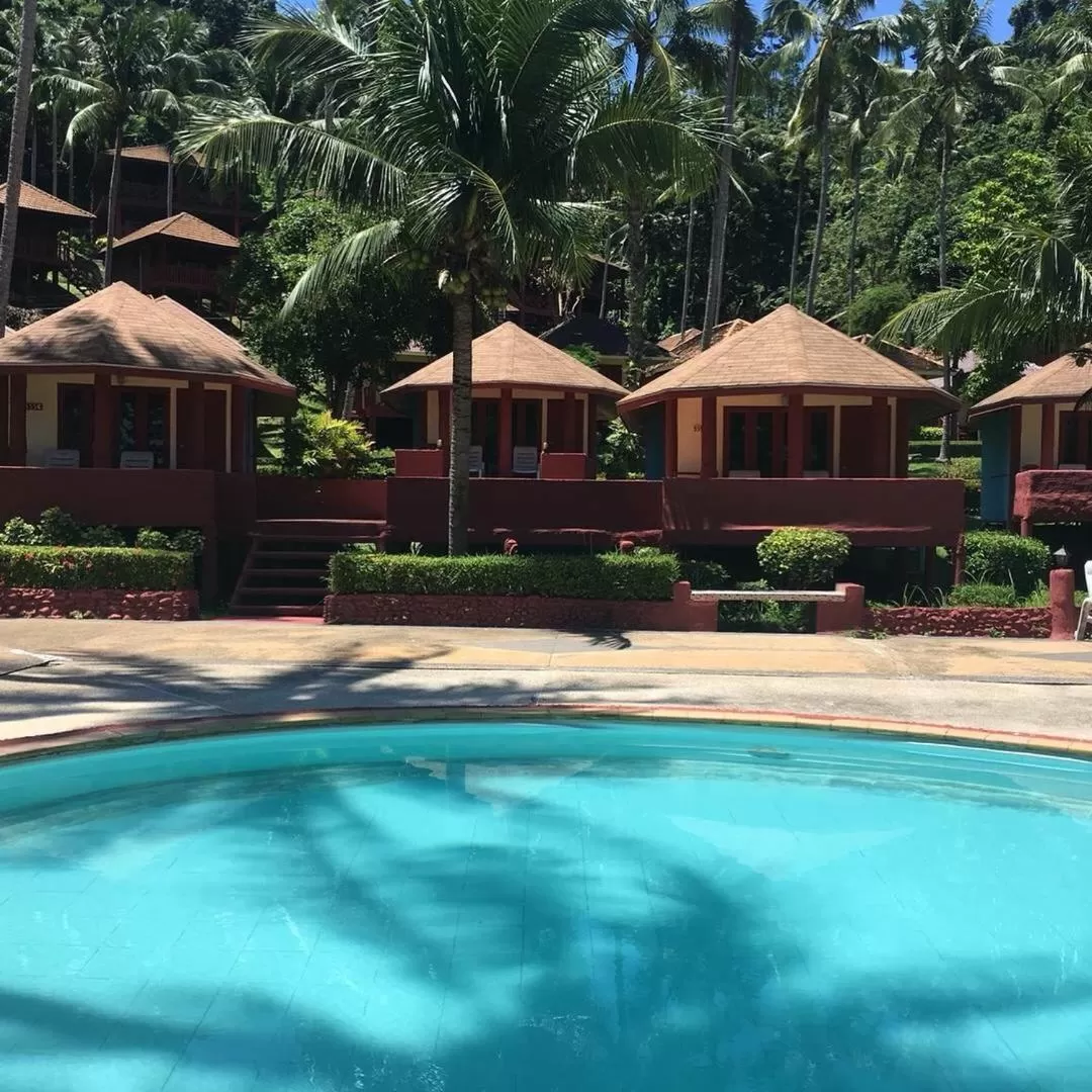 Pool view in Koh Ngai Resort