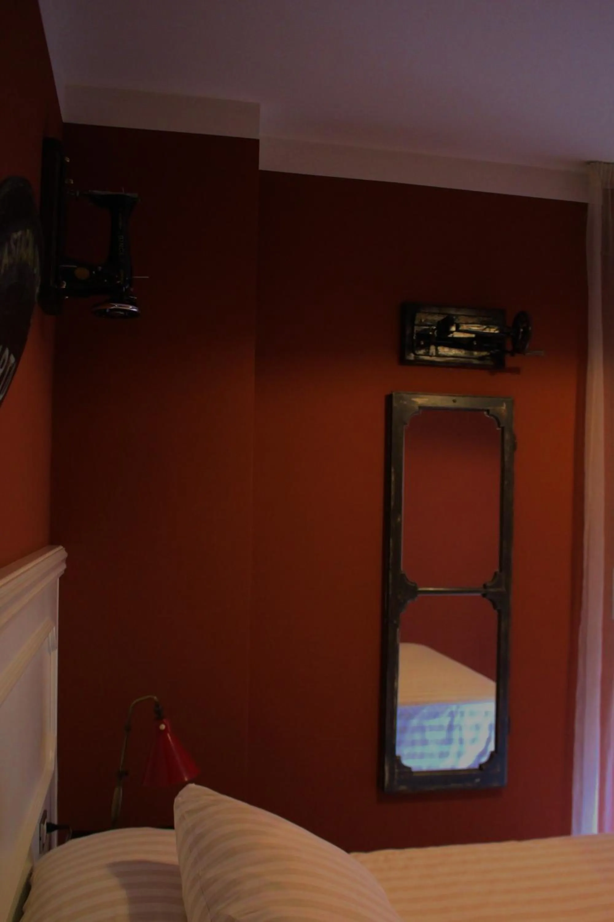 Decorative detail, Bed in Hotel Maximilian