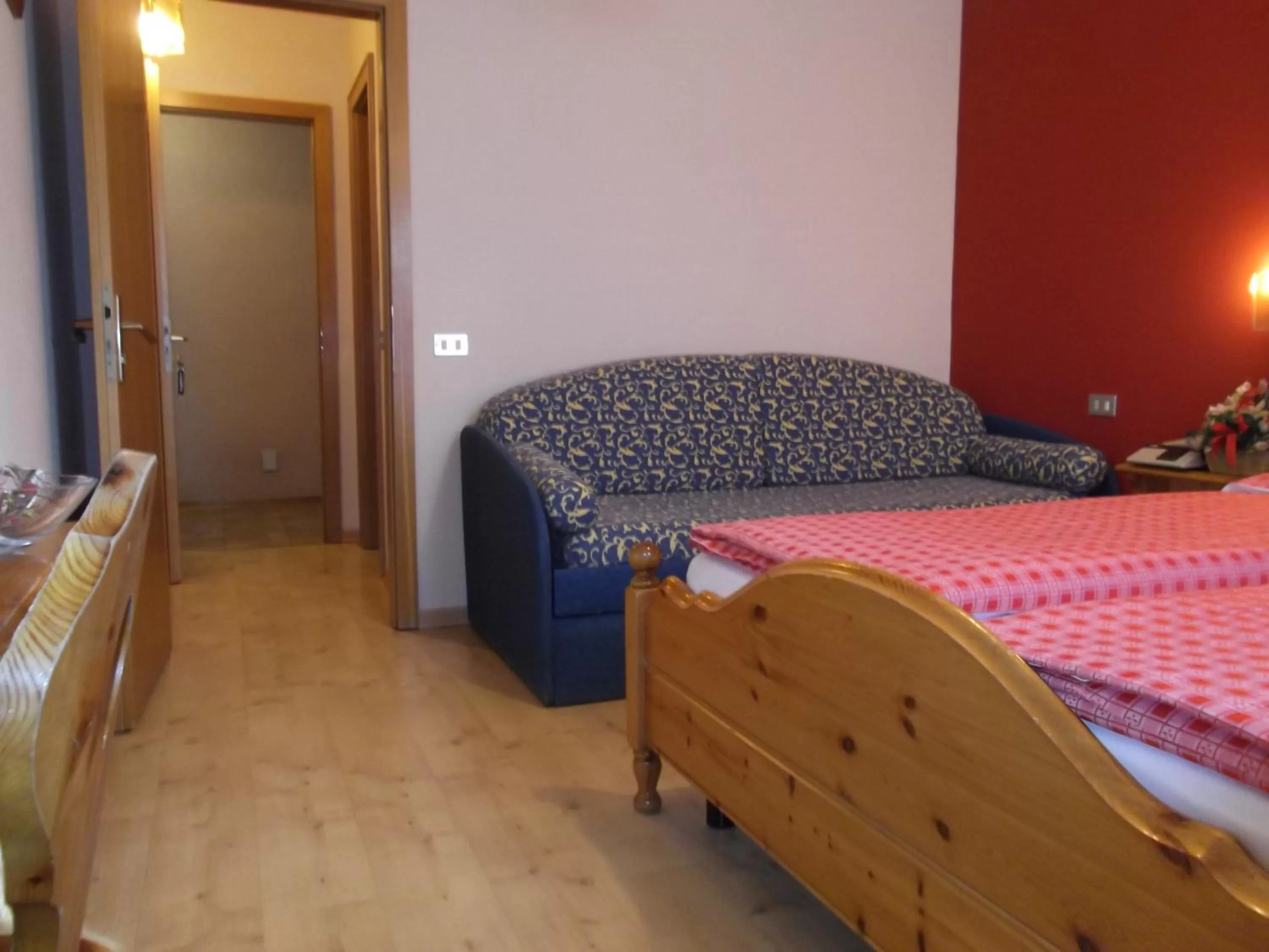 Seating area, Bed in Hotel Adele