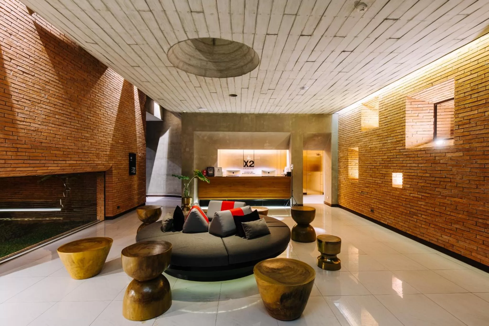 Lobby or reception in Cross Chiang Mai Riverside