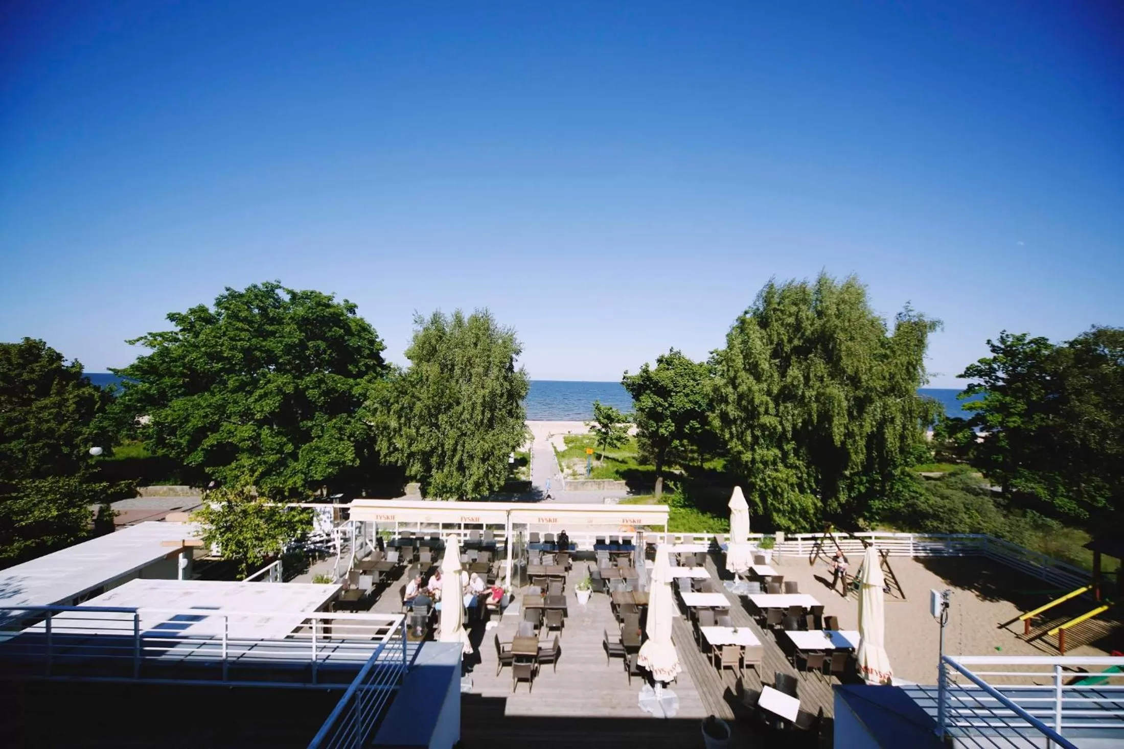 Beach in Hotel Pomarańczowa Plaża