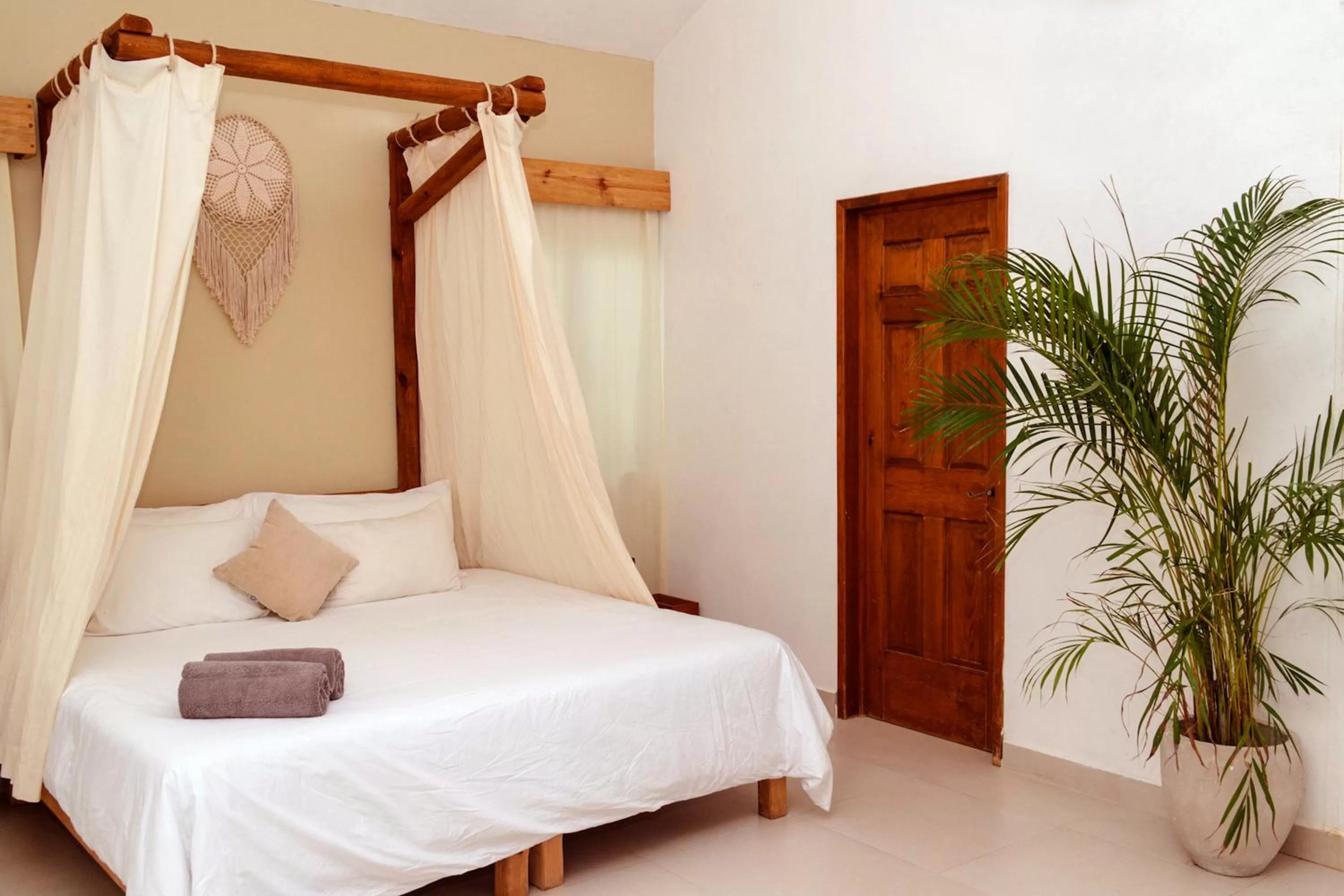 Bed in Enigmatic Hotel Experience