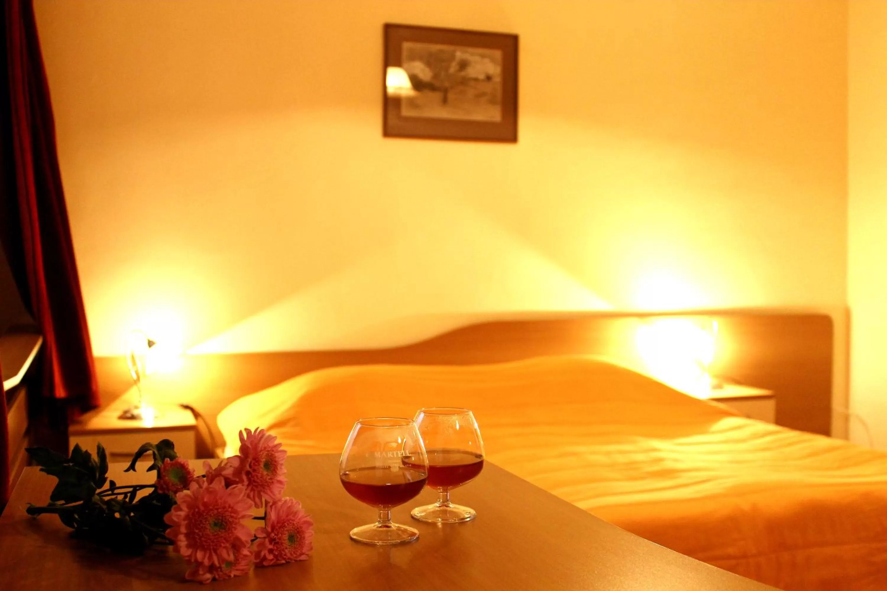 Bed in Hotel of Bulgarian Academy of Sciences