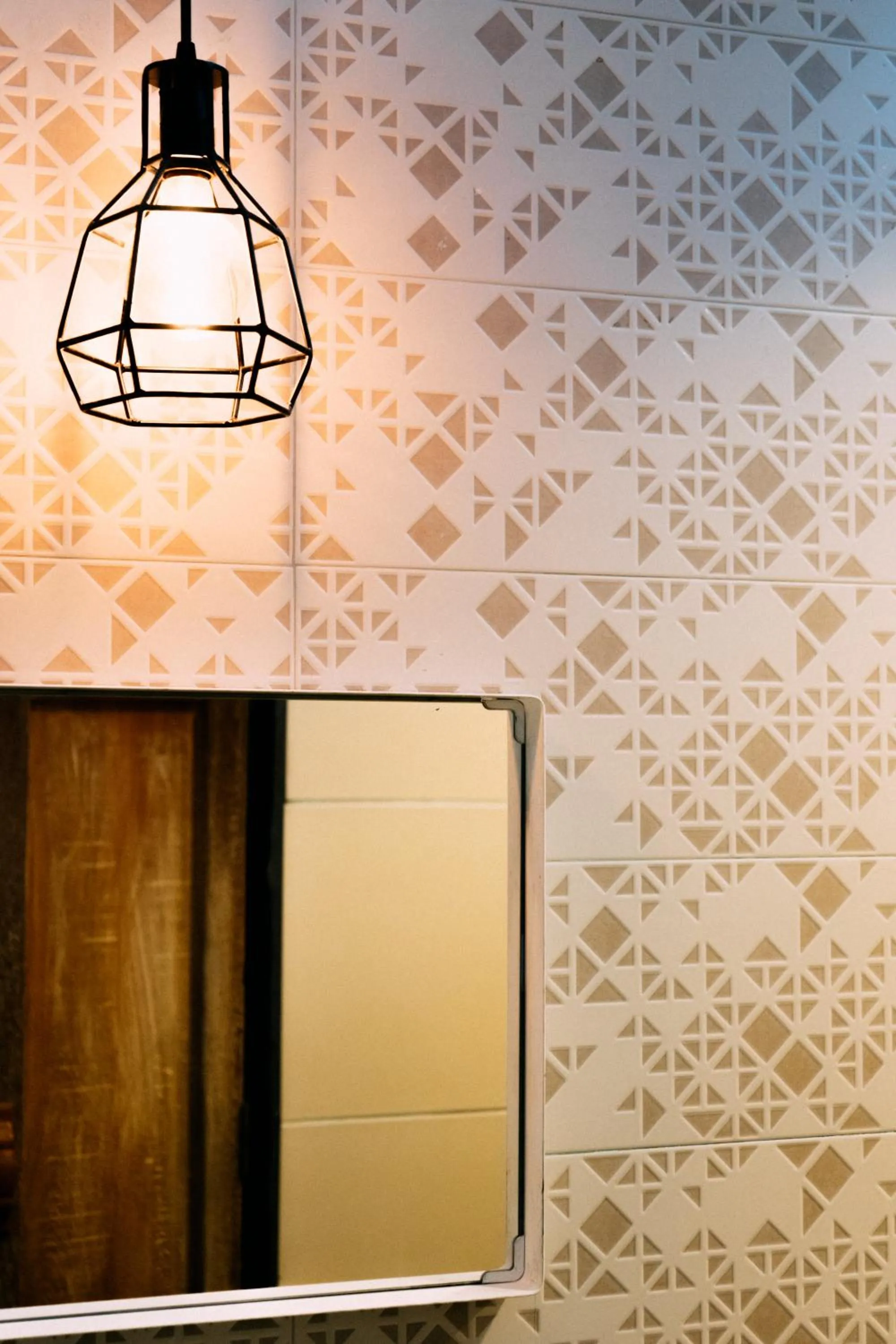 Bathroom in Monomer Hostel Bangkok