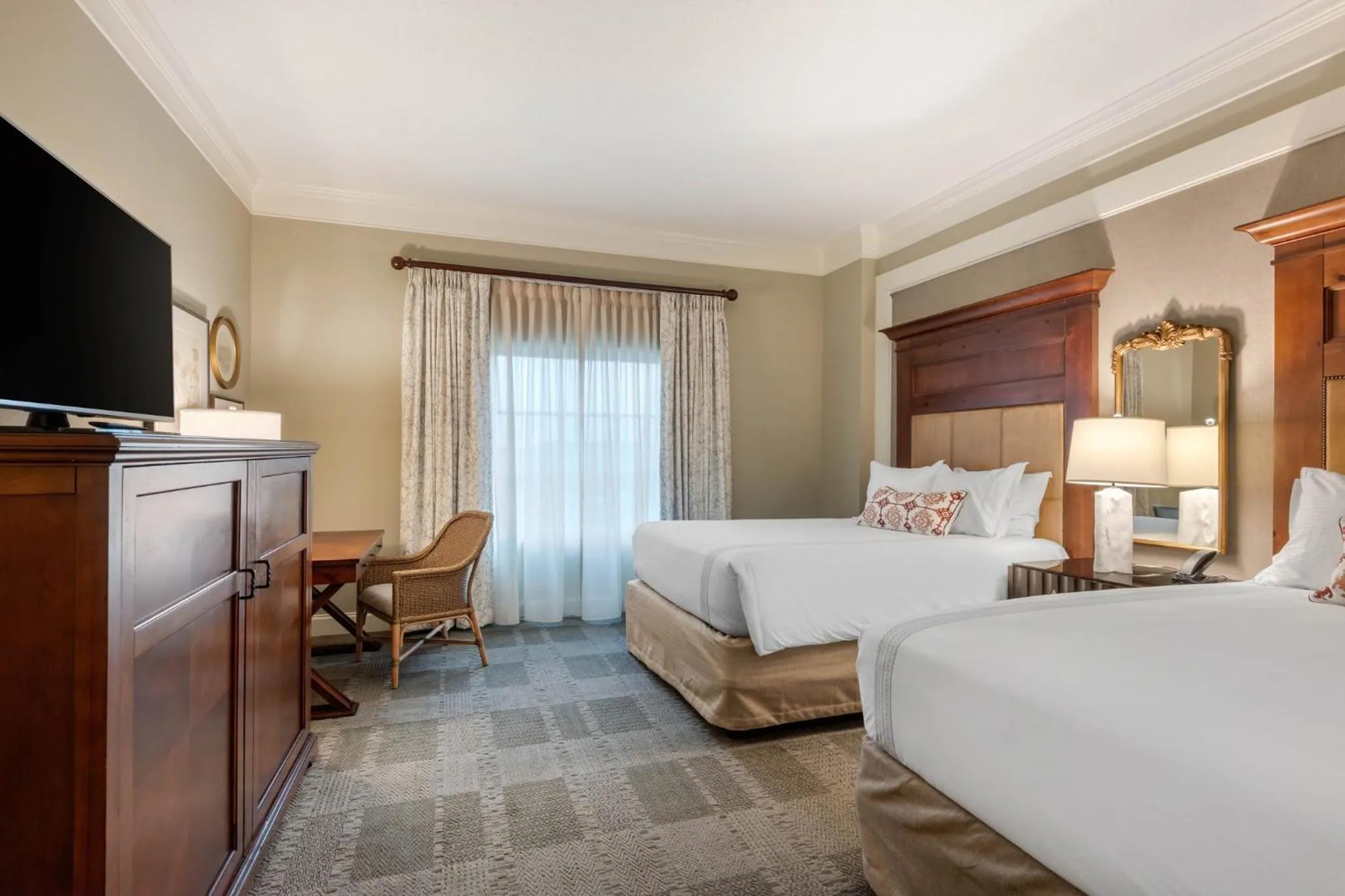 Photo of the whole room, Bed in Omni Barton Creek Resort and Spa Austin