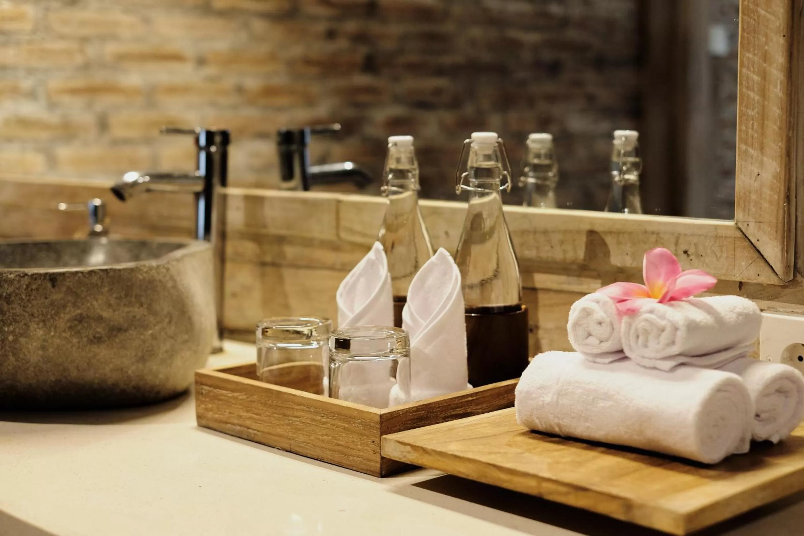 Bathroom in Joglo Organik Guesthouse