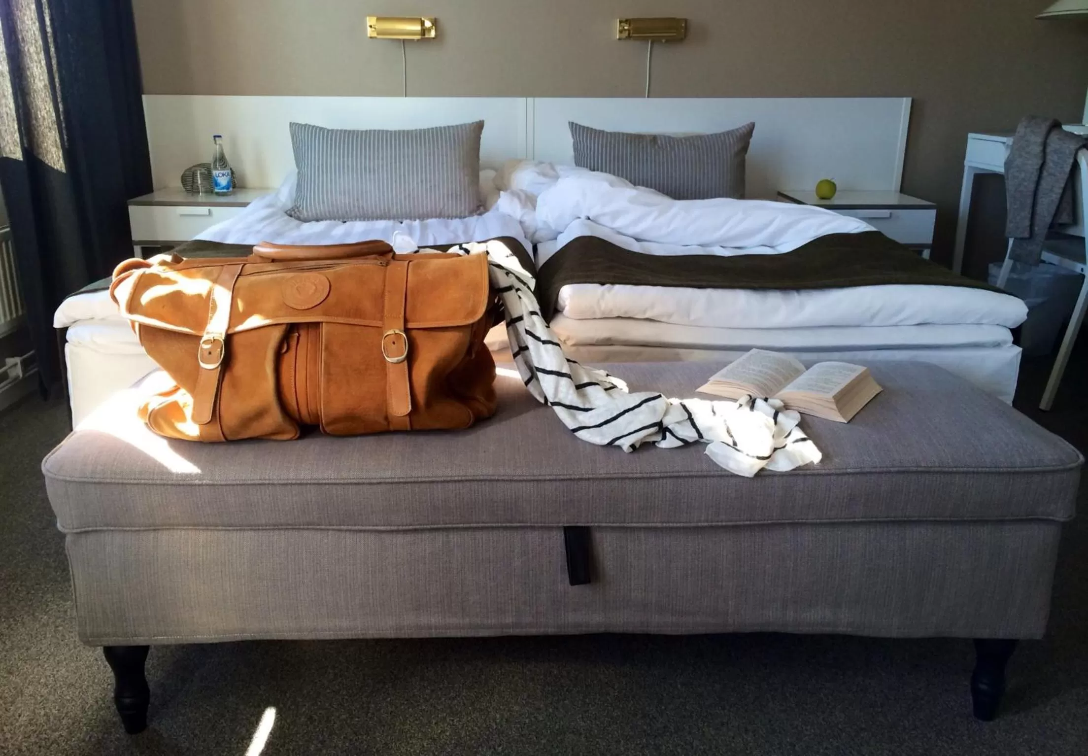 Bed in Hotell Garvaren