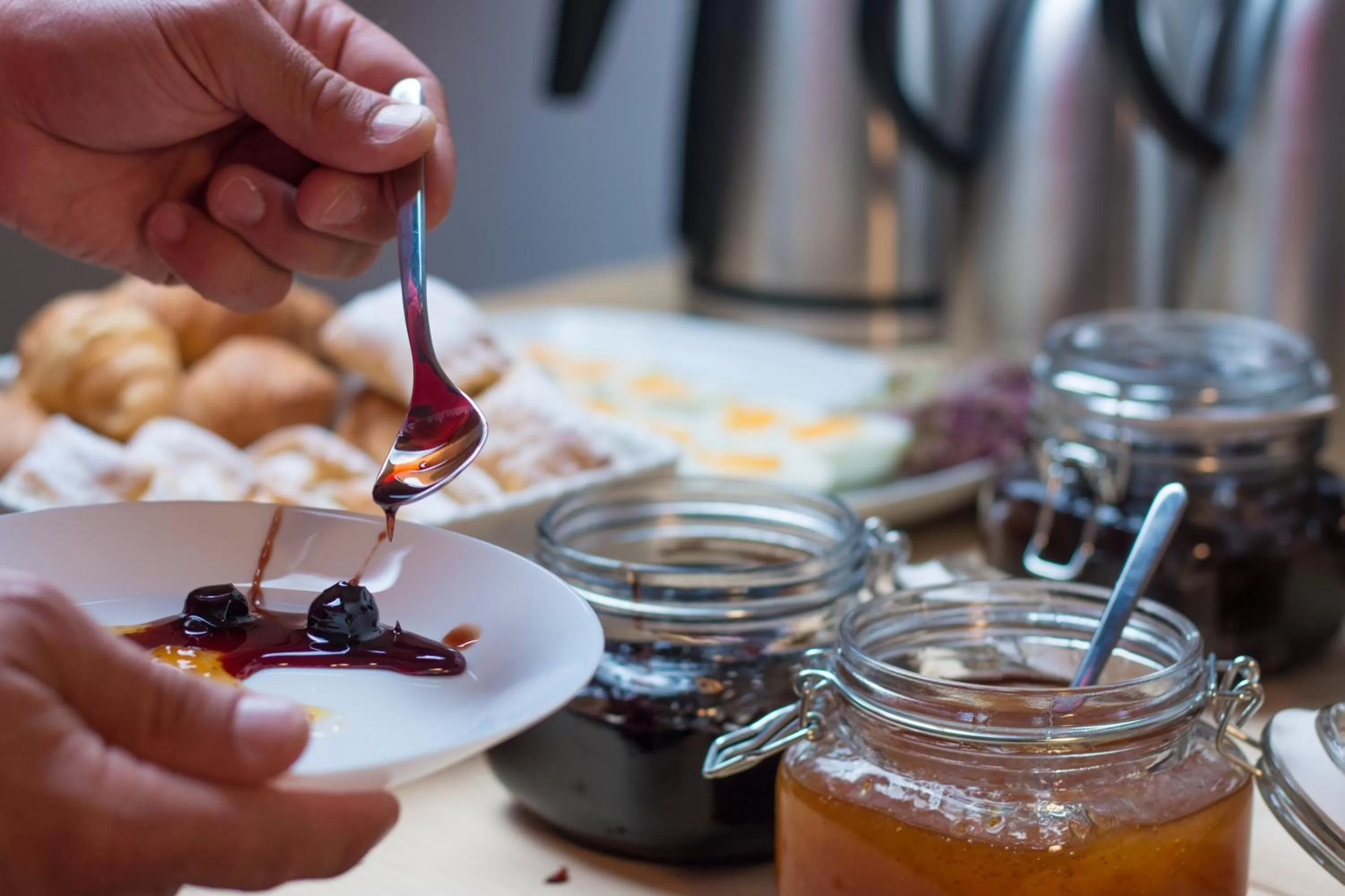 Buffet breakfast in Ktima Bianco