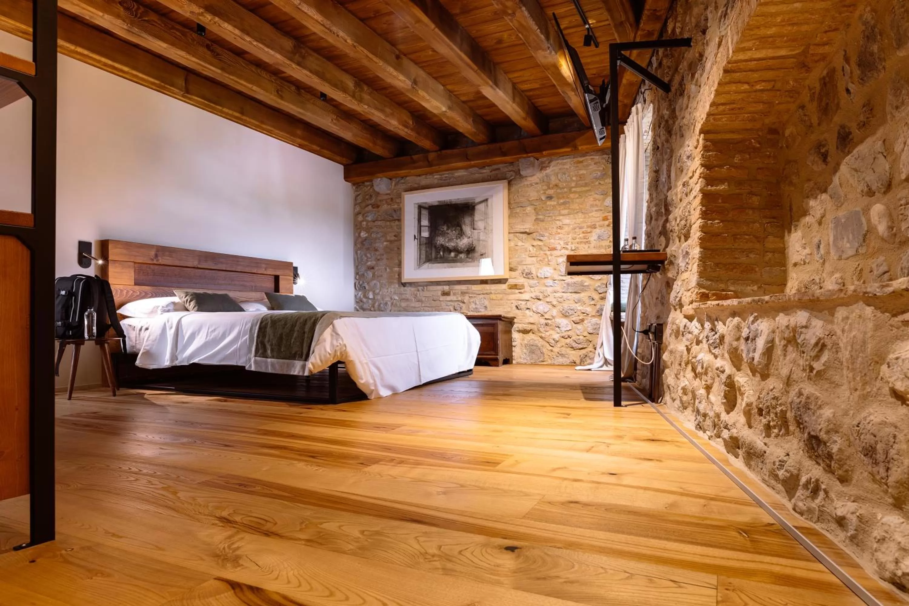 Bedroom, Bed in B&B Casa del Vicario