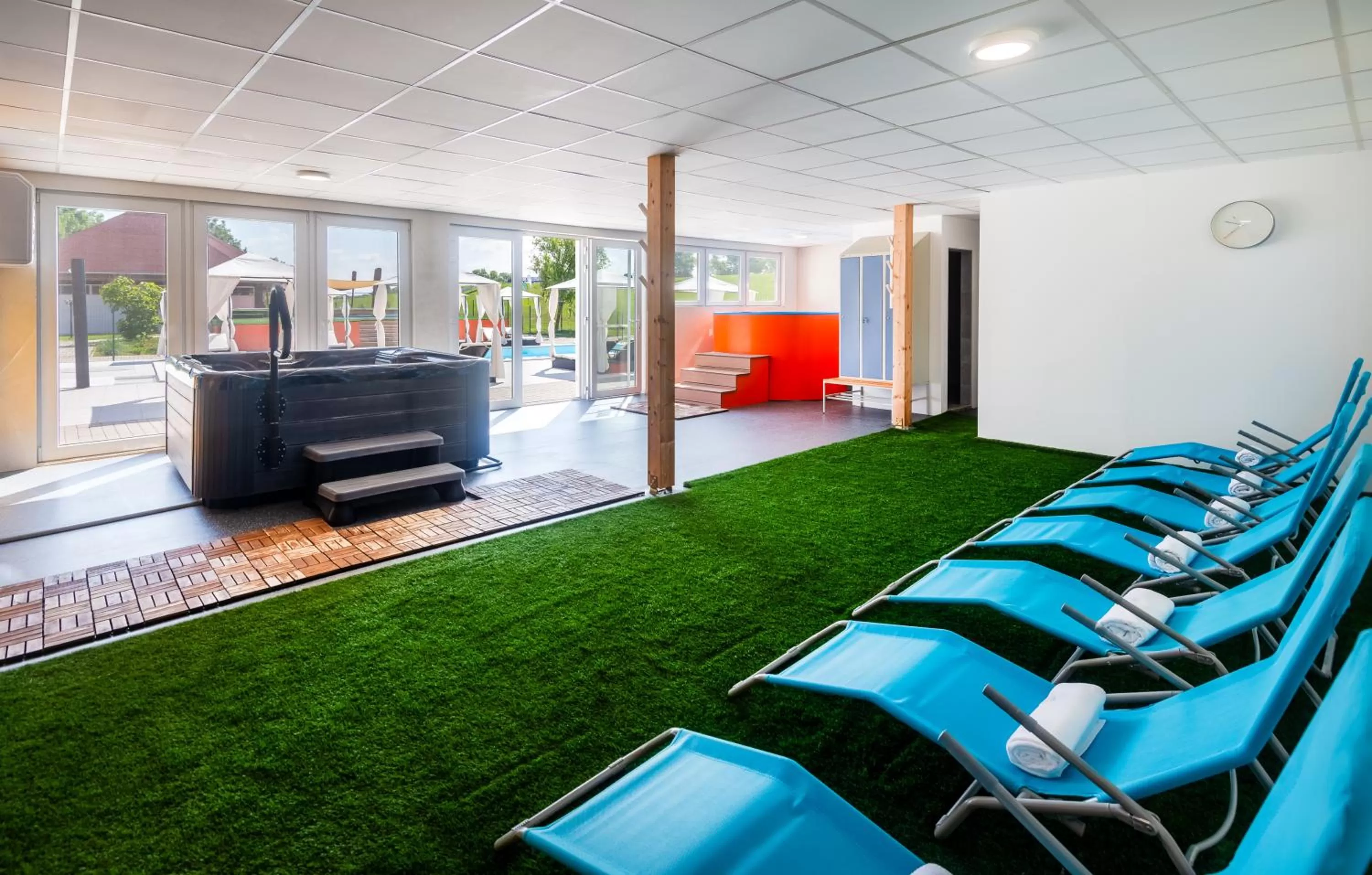 Hot Tub in Tisza-tó Apartmanpark