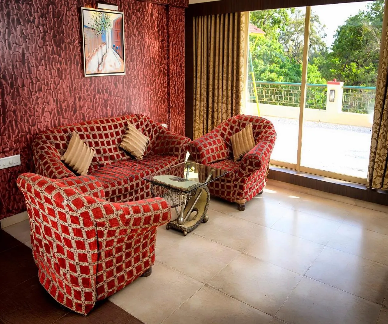 Living room in Adamo the Resort