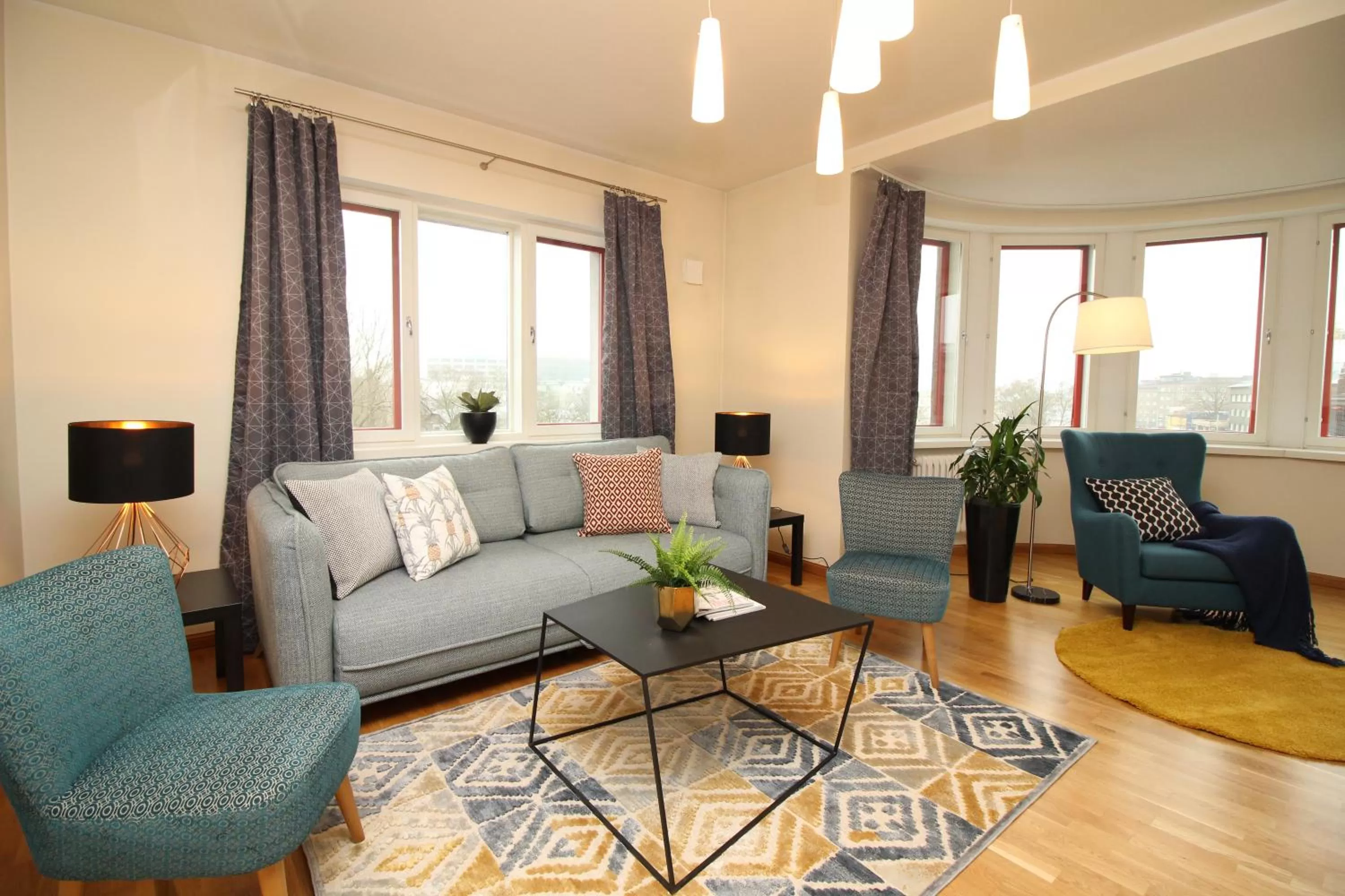 Living room in Tallinn City Apartments Freedom Square