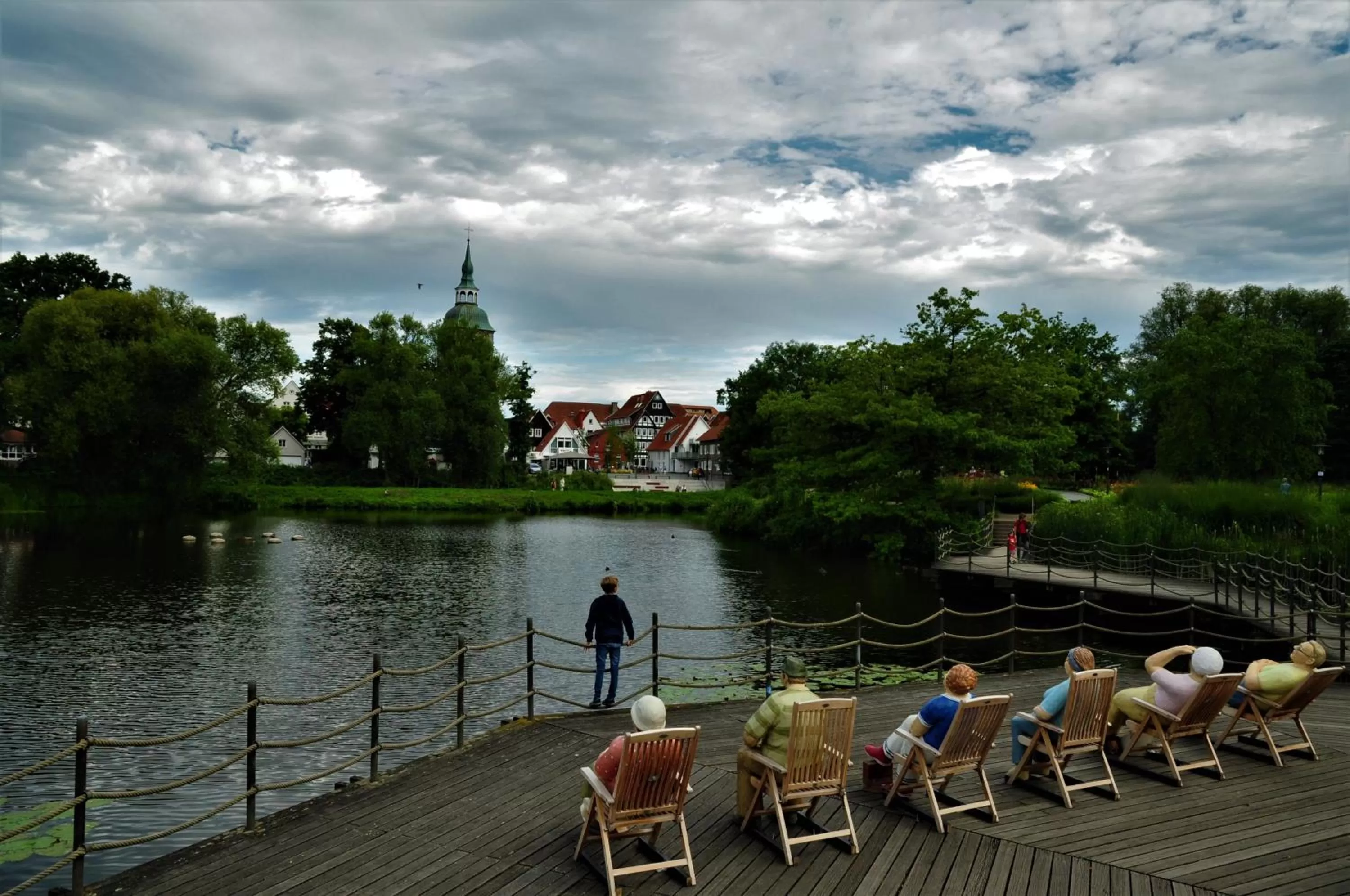 Natural landscape in Ratskeller Wiedenbrück