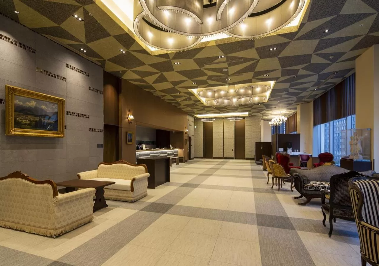 Lobby or reception in Hotel Monterey Fukuoka