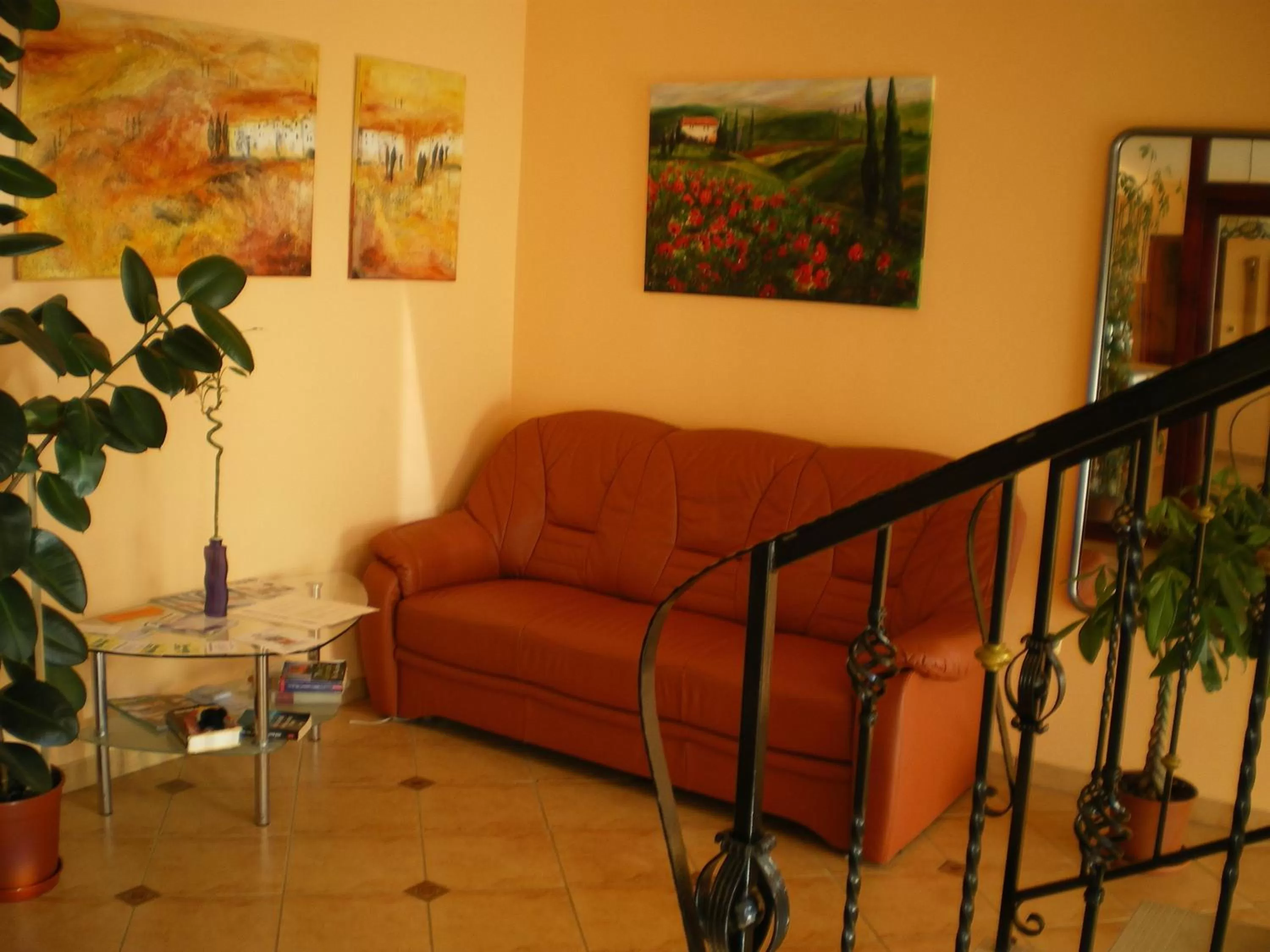 Decorative detail, Seating Area in Mediterrán Panzió