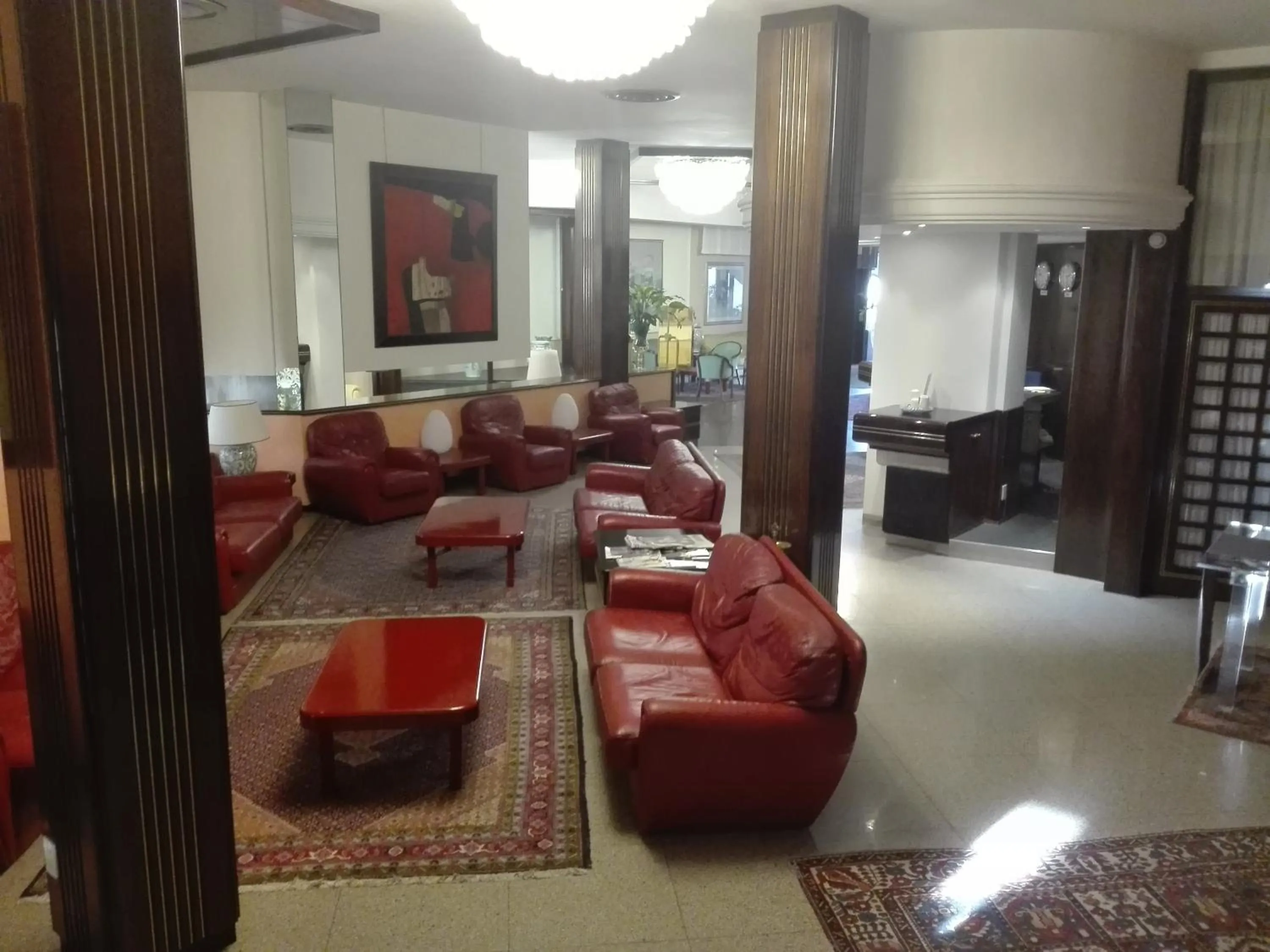 Lobby or reception in Hotel Internazionale