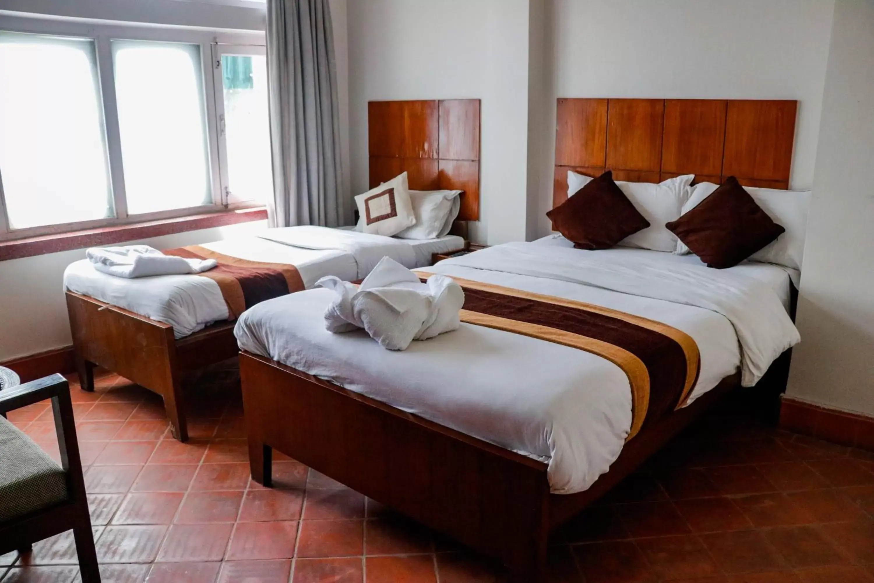 Deluxe Family Room in Hotel ThorongLa Thamel Deluxe Family Room in Hotel ThorongLa Thamel