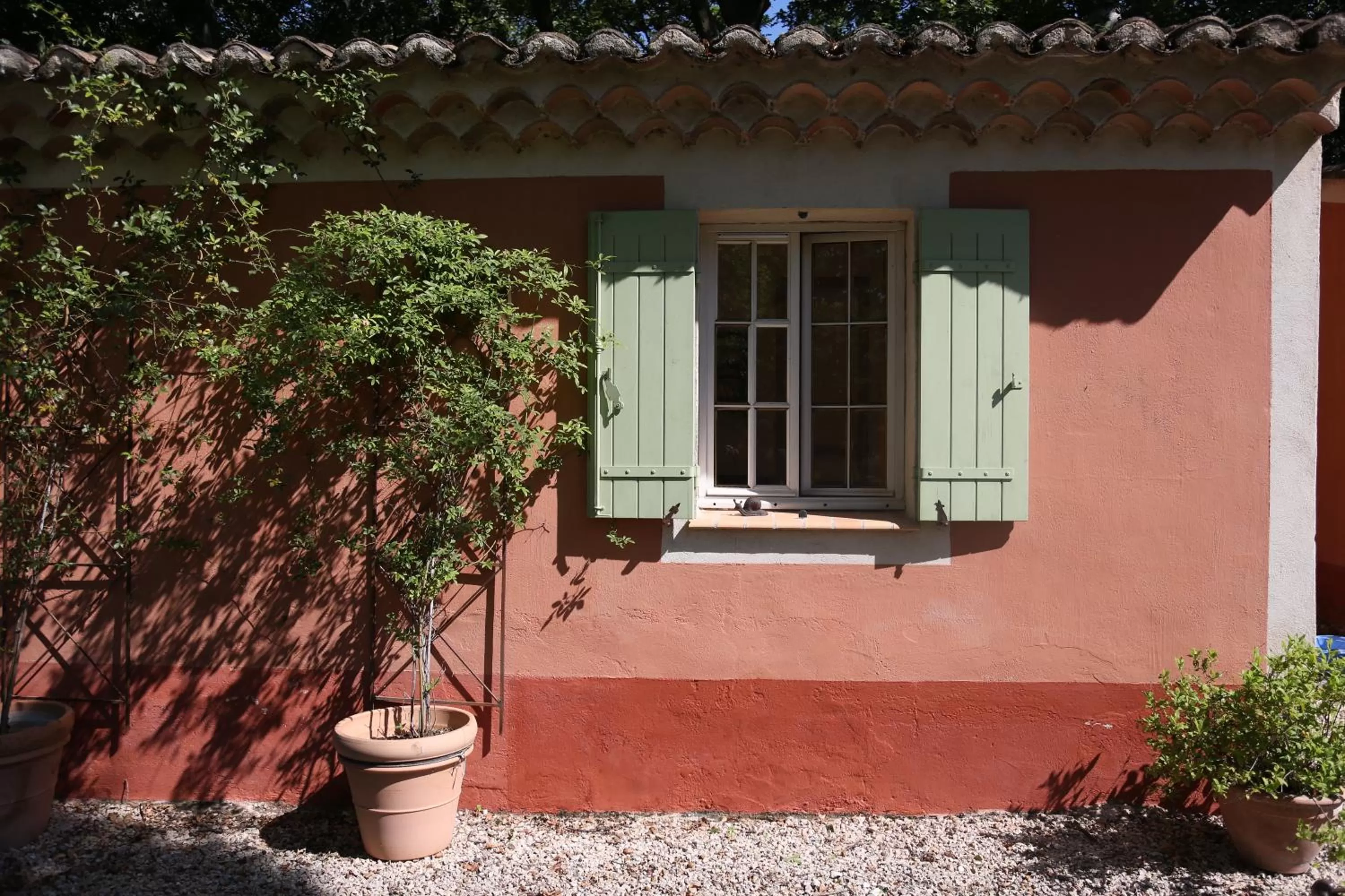 Facade/entrance in Le Pavillon Vert - B&B